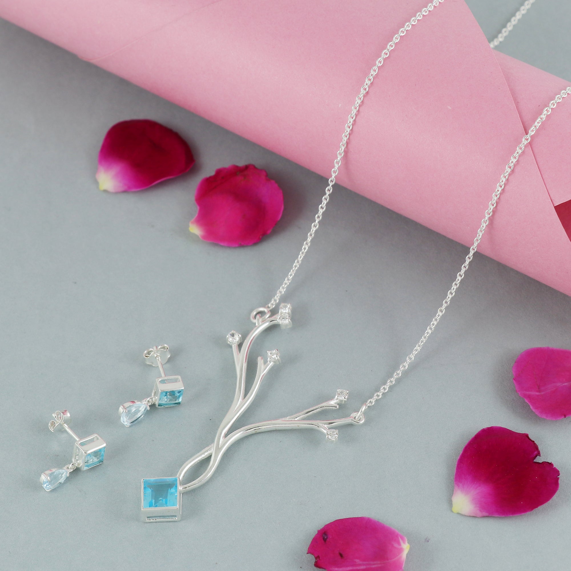 Handcrafted Nature-Inspired Jewelry Set