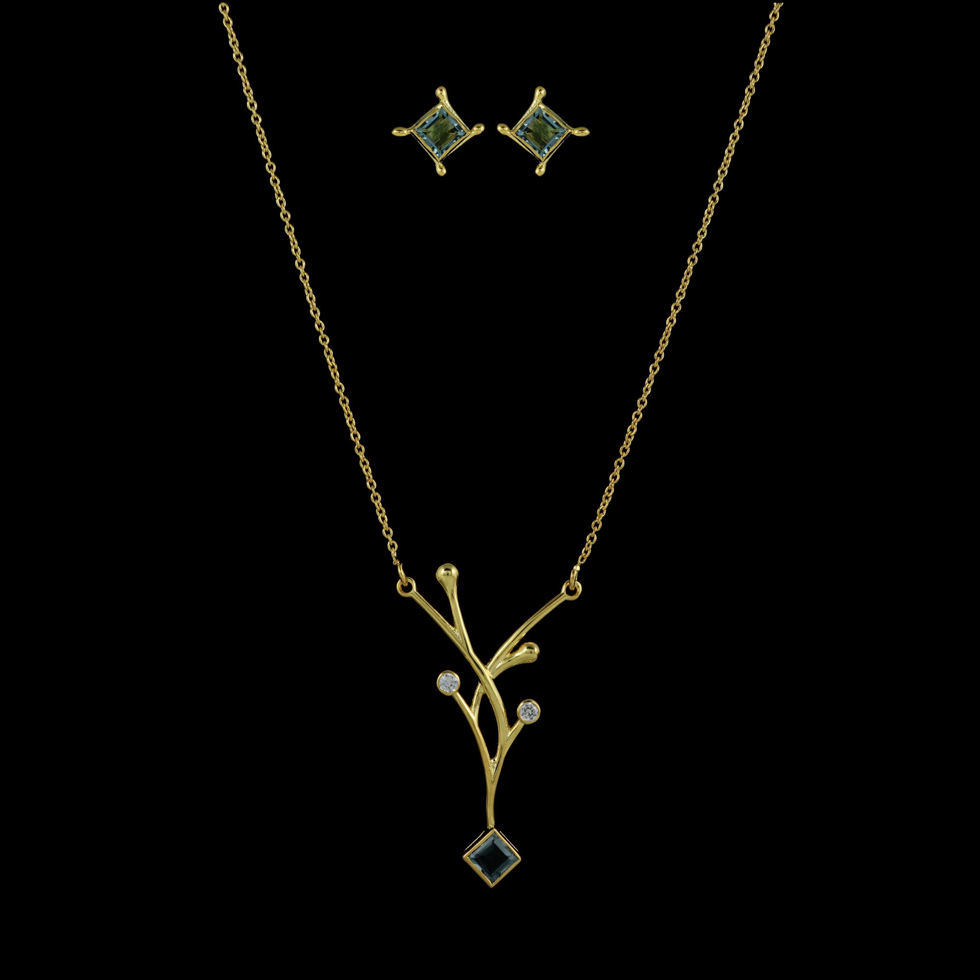 Handcrafted Nature-Inspired Jewelry Set
