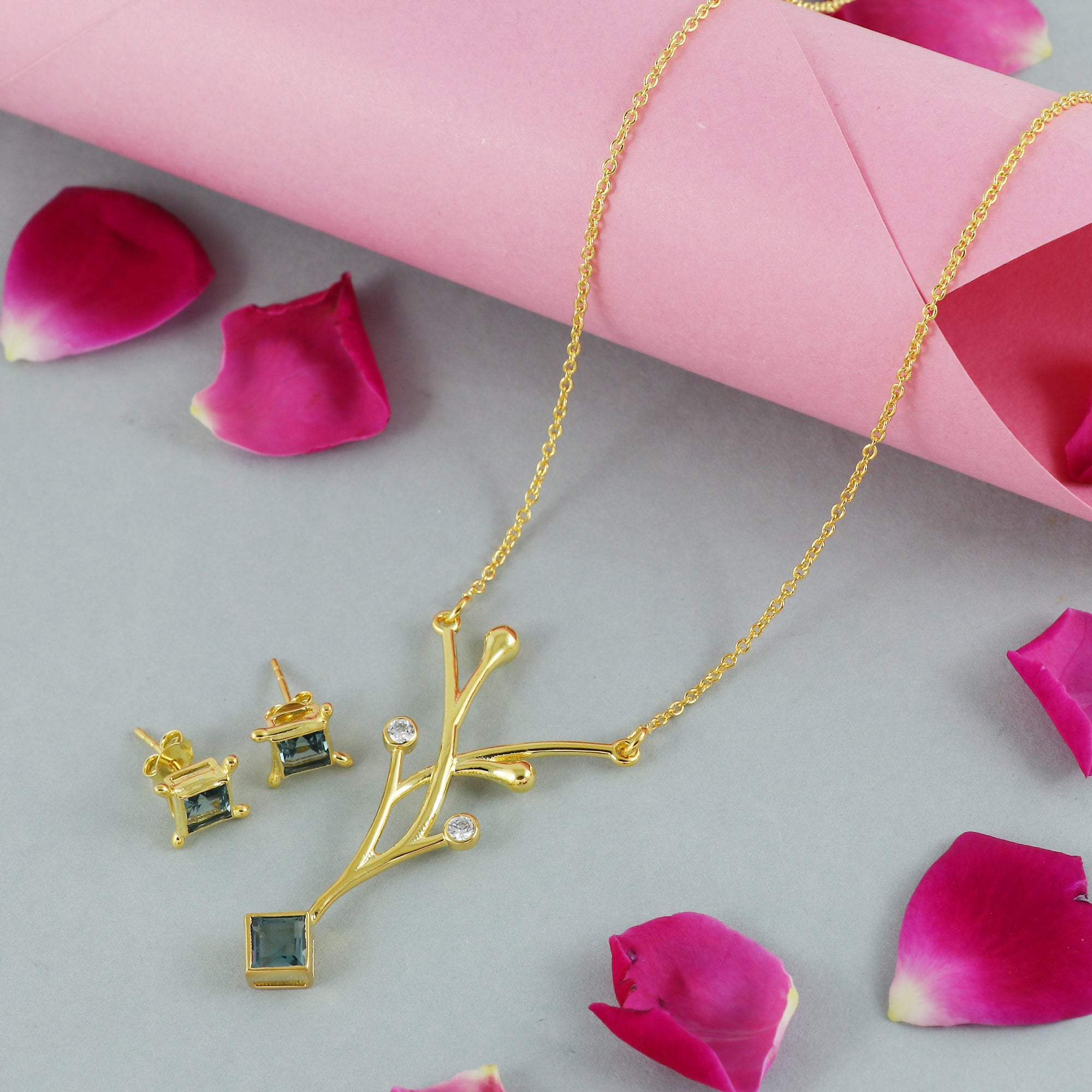 Handcrafted Nature-Inspired Jewelry Set
