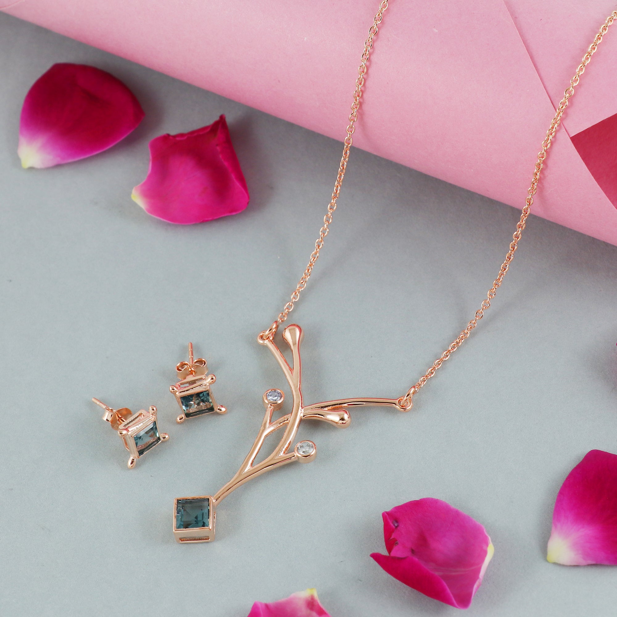 Handcrafted Nature-Inspired Jewelry Set