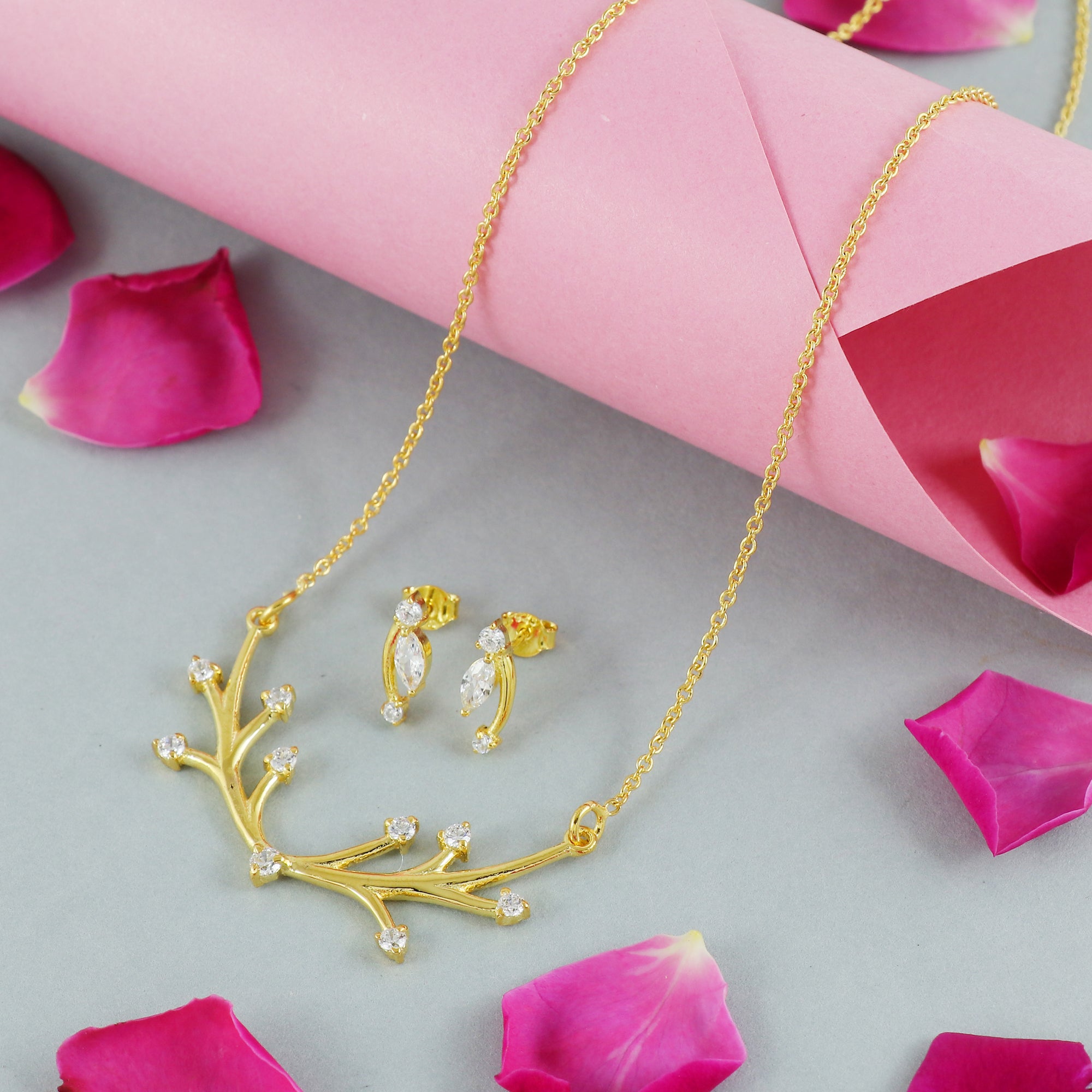 Handcrafted Nature-Inspired Jewelry Set