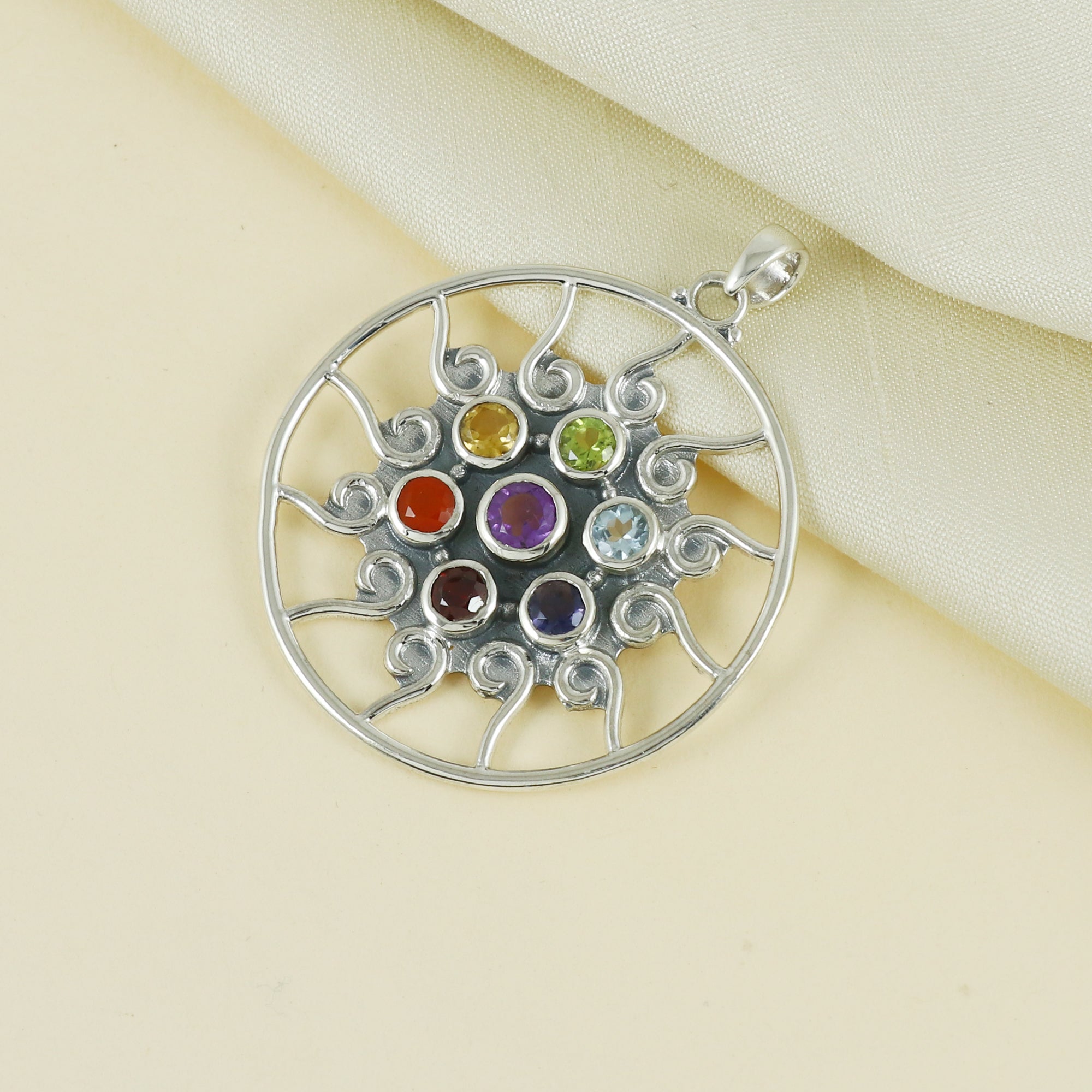 Seven Chakra Pendant