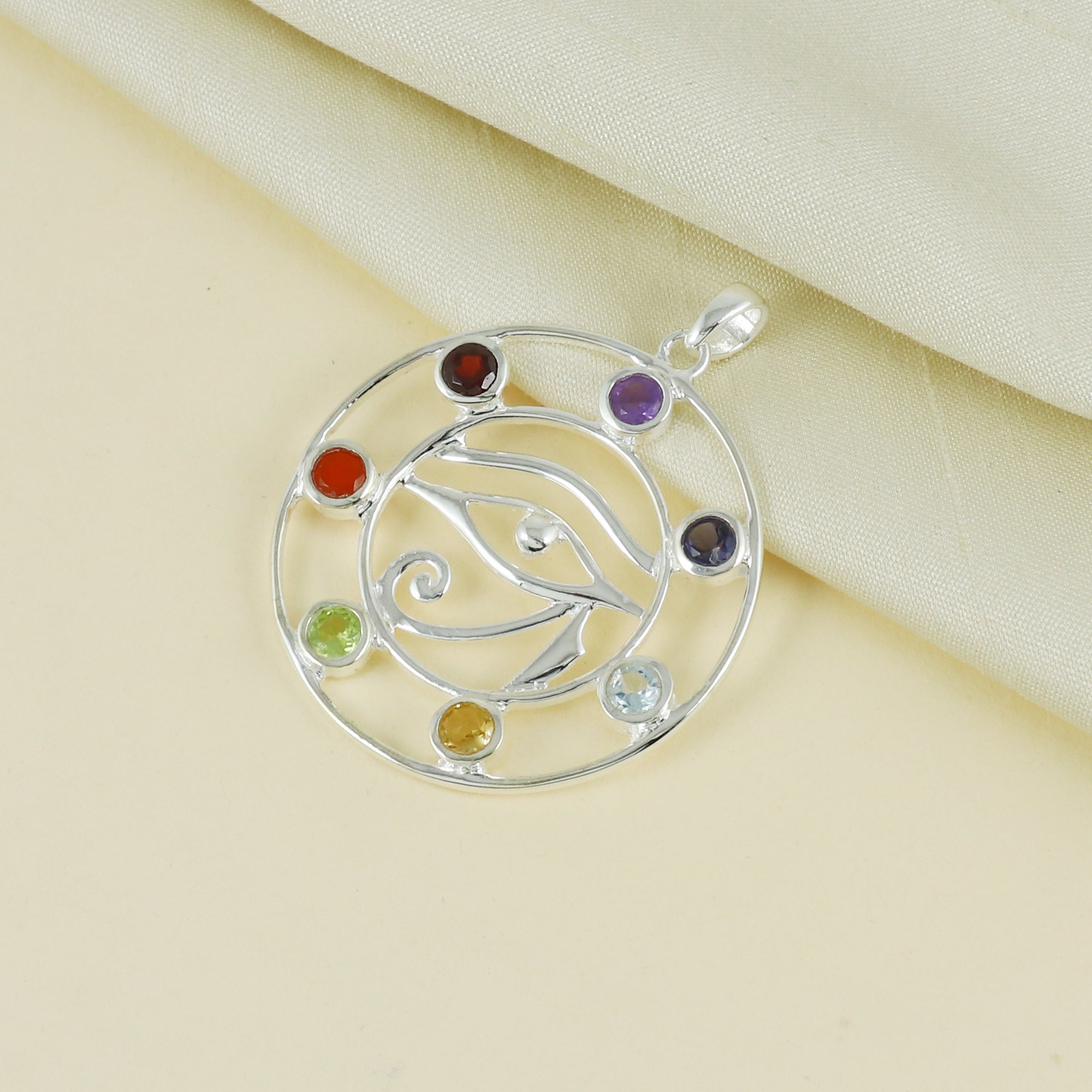 Seven Chakra Pendant