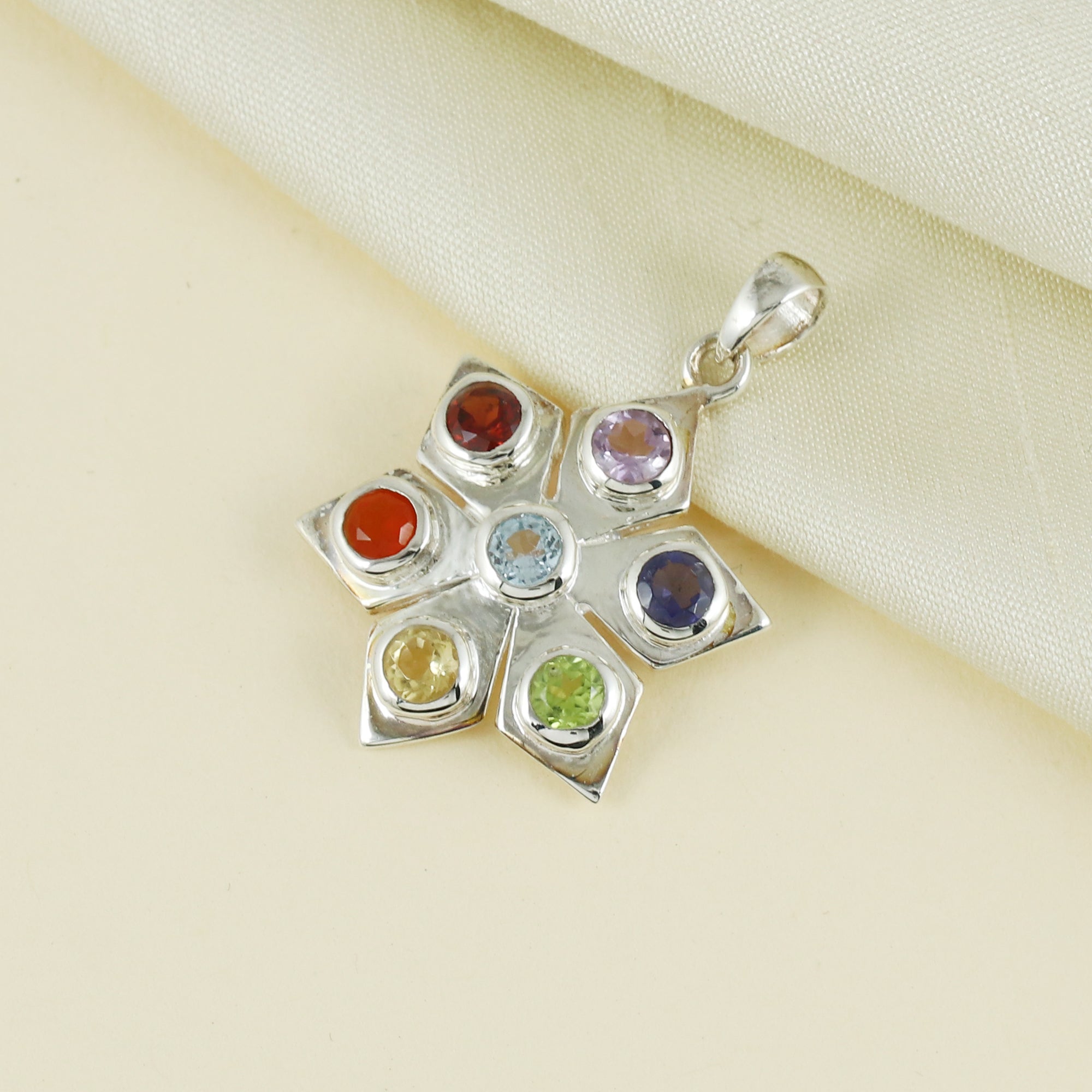 Seven Chakra Pendant