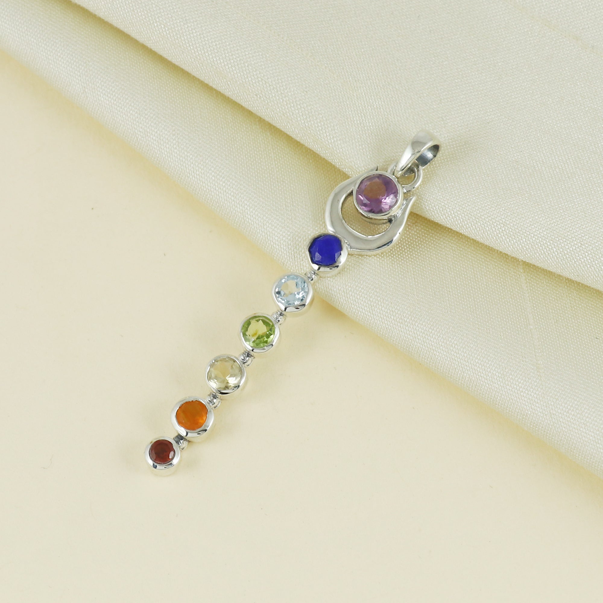 Seven Chakra Pendant