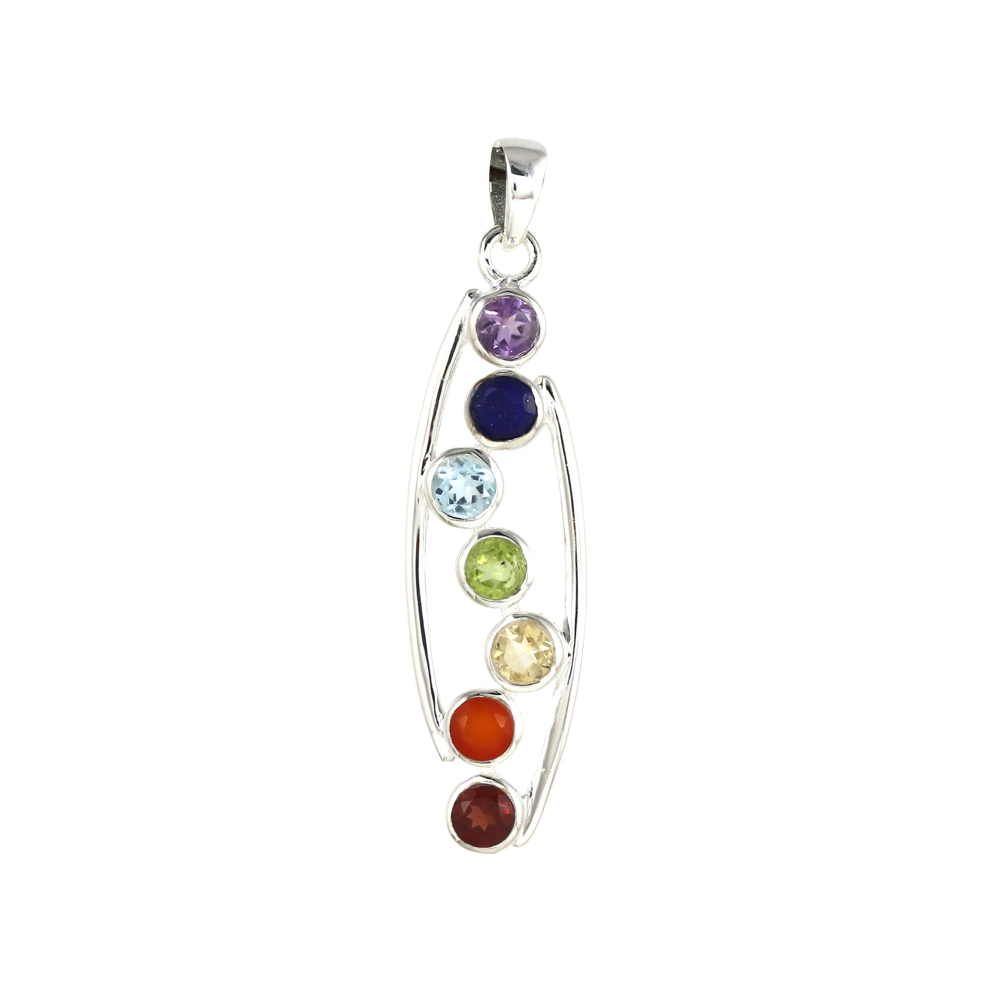 Seven Chakra Pendant