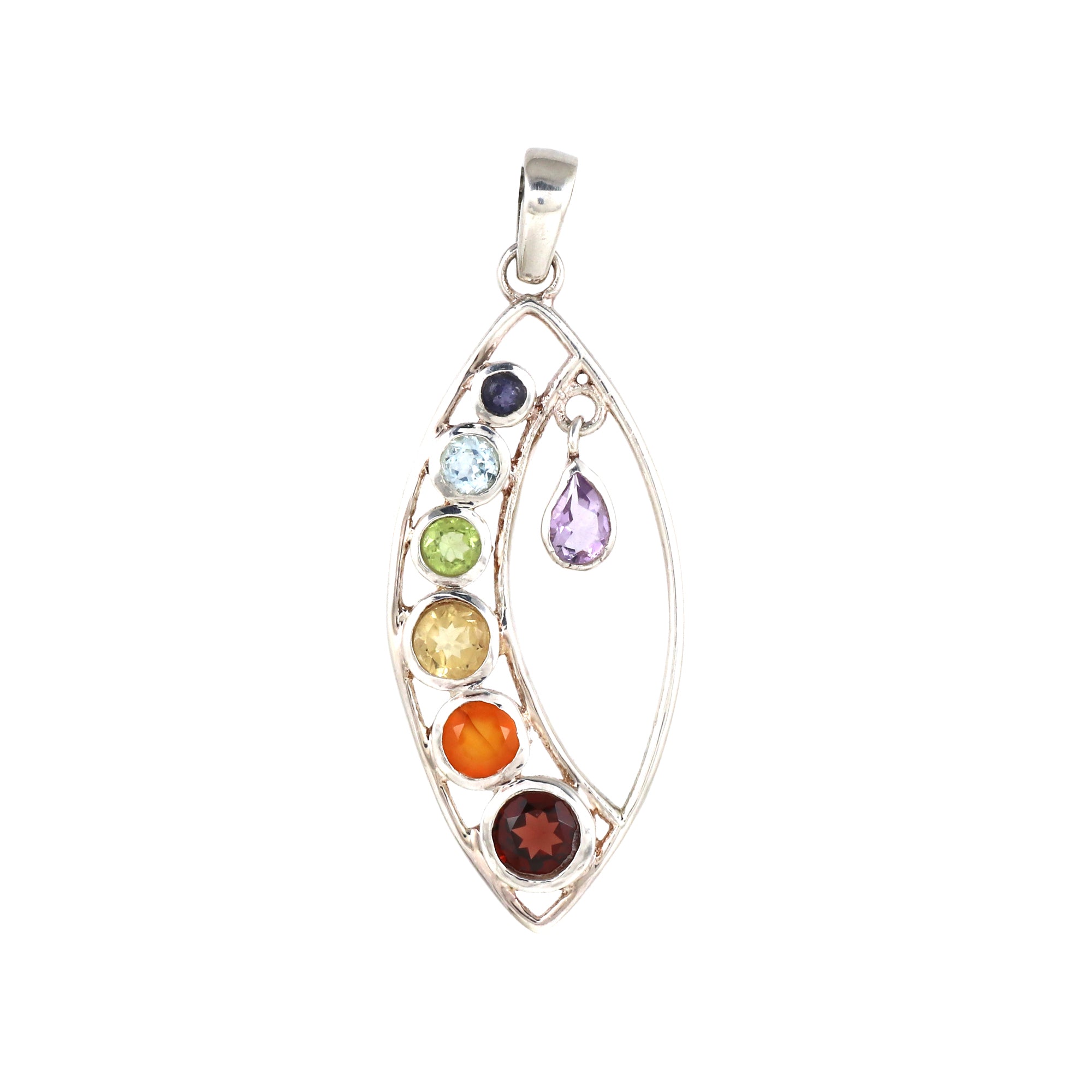 Seven Chakra Pendant