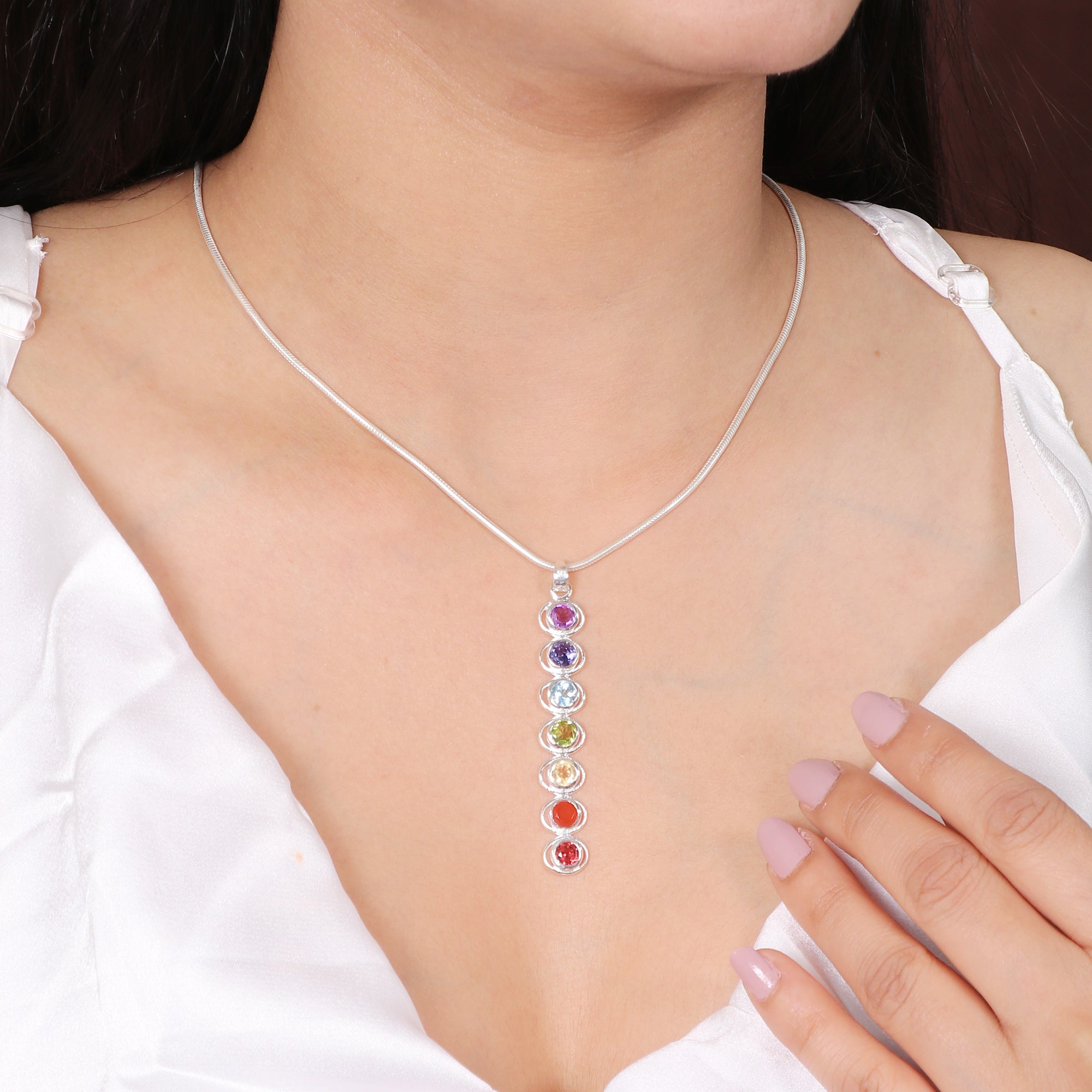 Seven Chakra Pendant