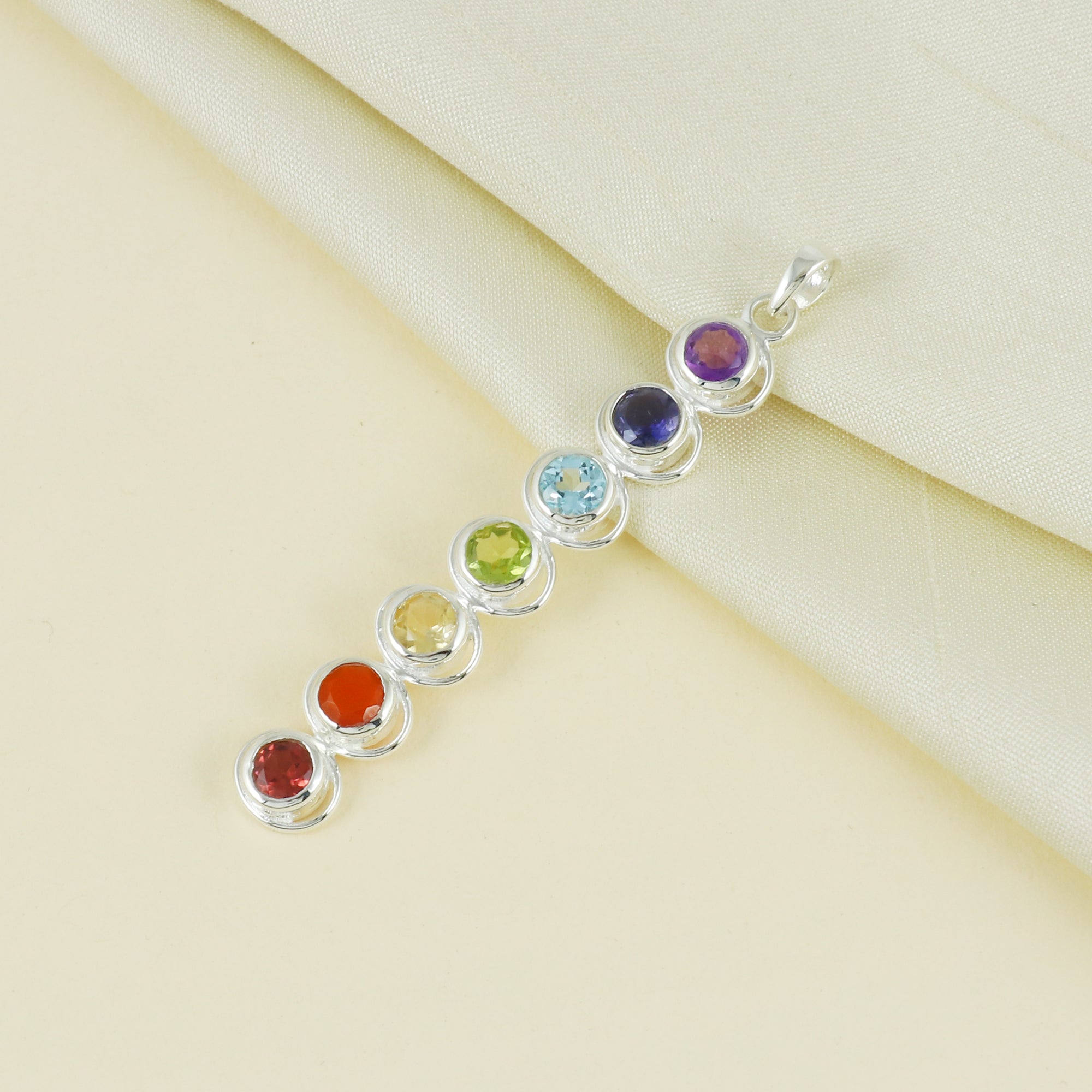 Seven Chakra Pendant