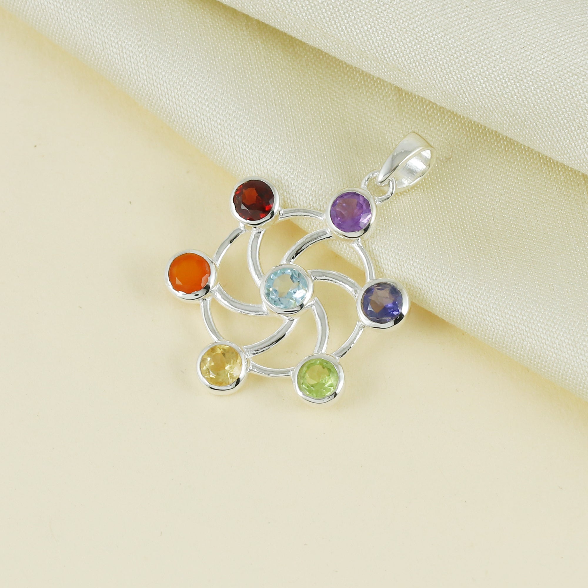 Seven Chakra Pendant