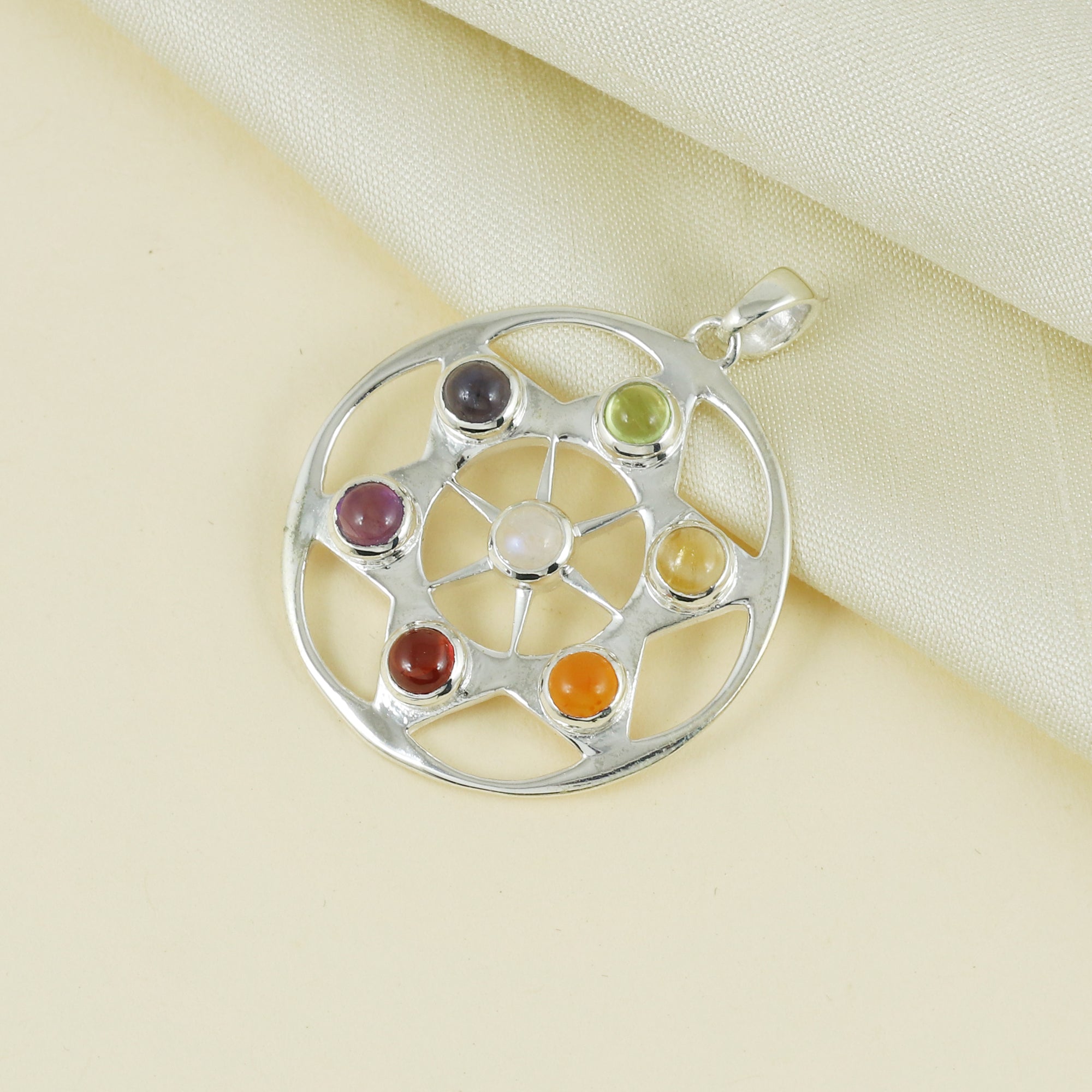 Seven Chakra Pendant