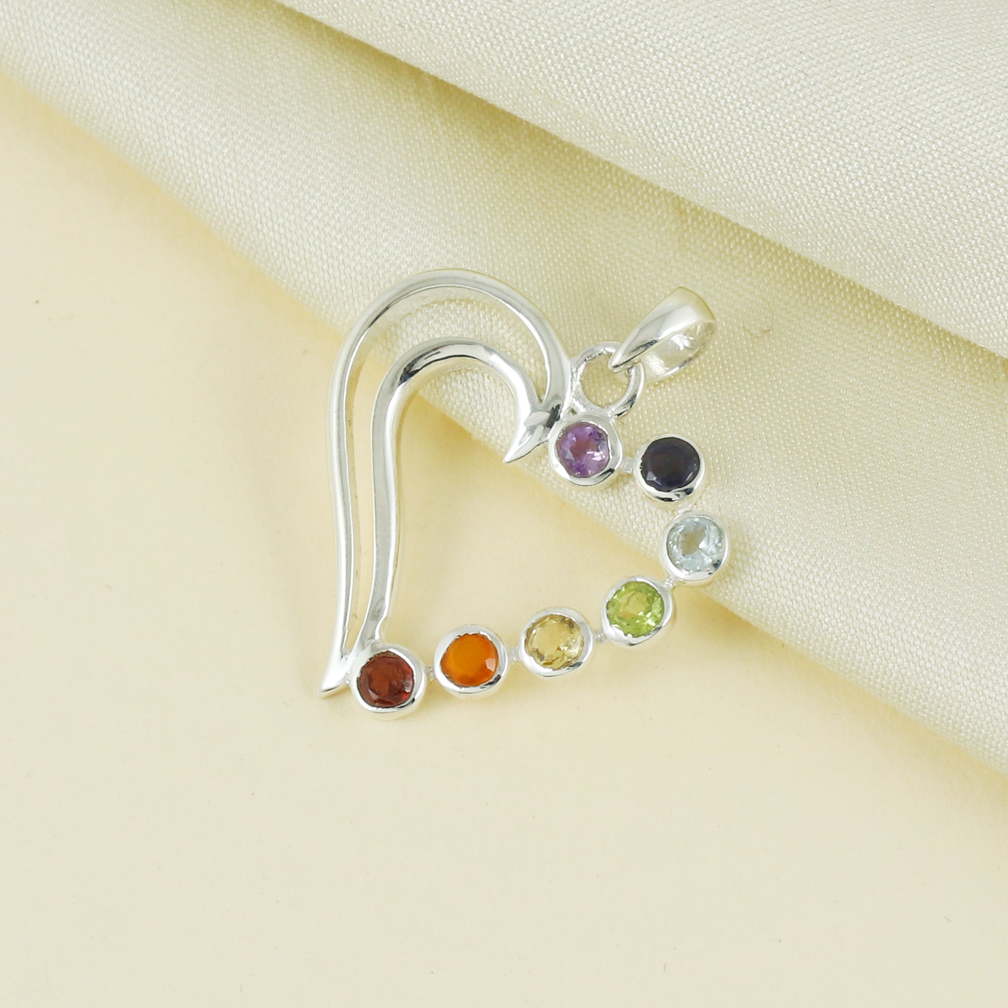 Seven Chakra Pendant