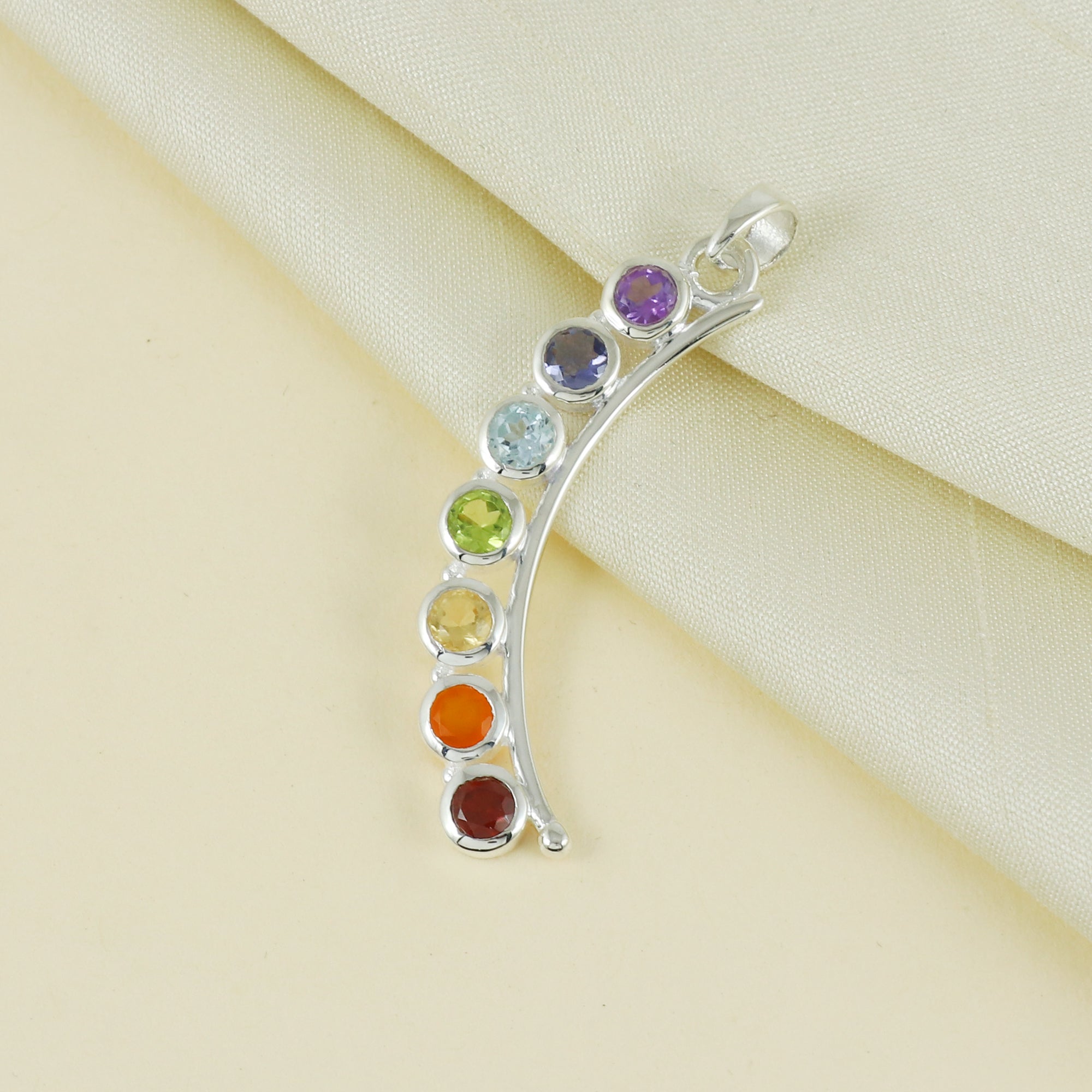 Seven Chakra Pendant