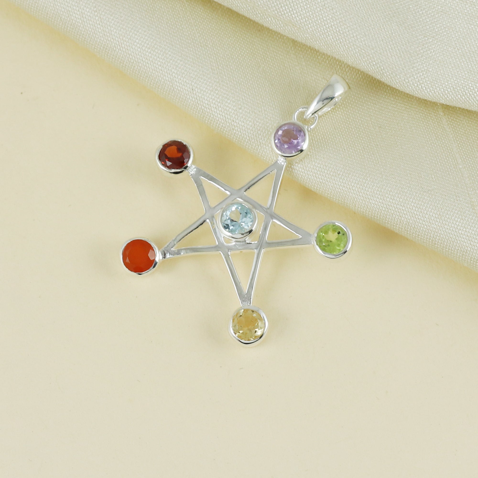 Seven Chakra Pendant