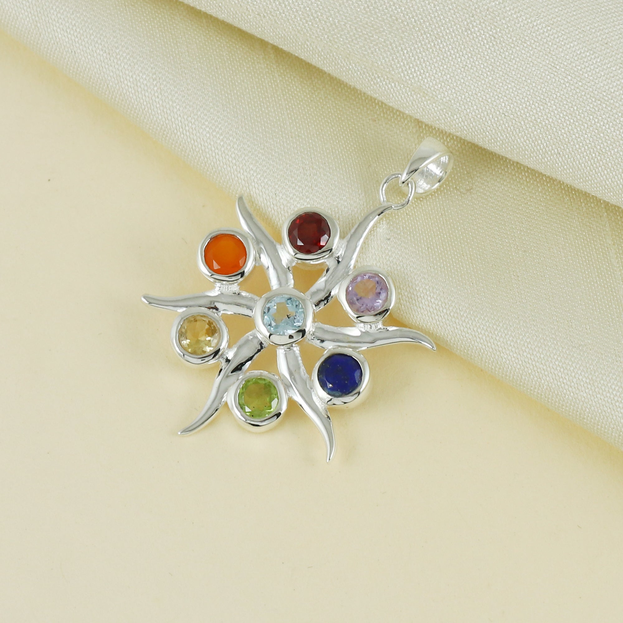 Seven Chakra Pendant