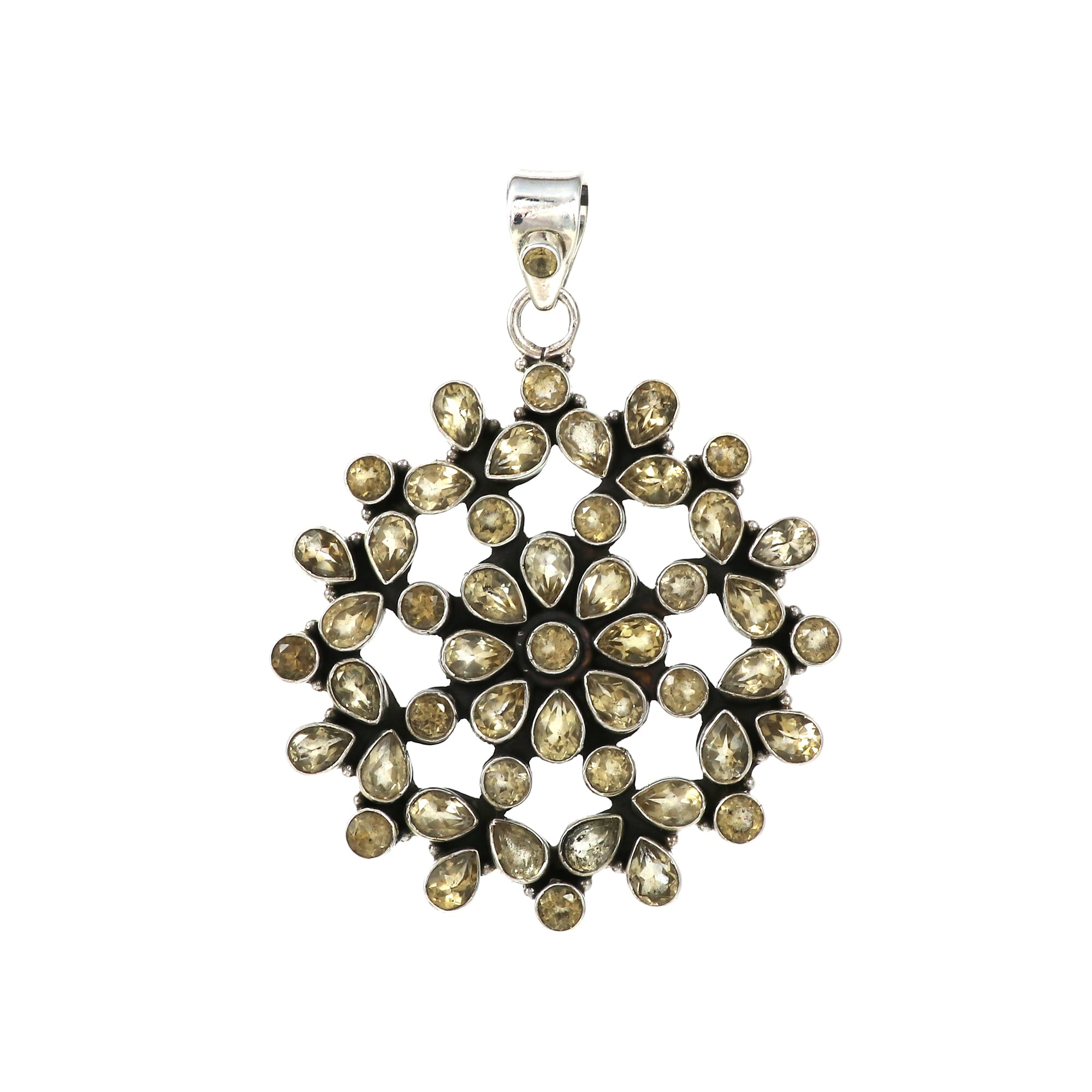 Sterling Silver Gemstone Pendant