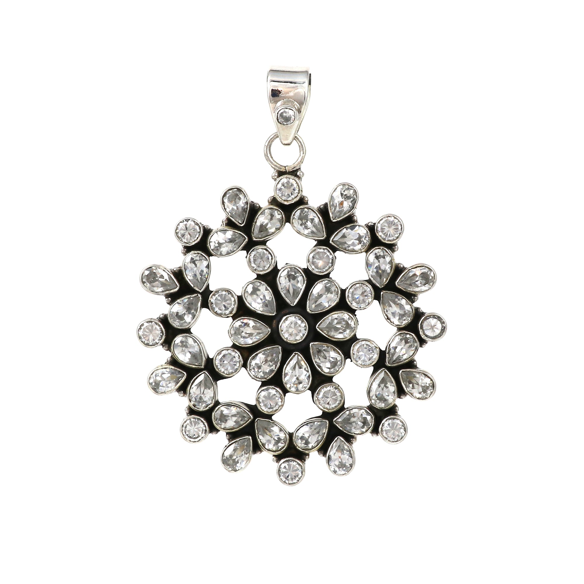 Sterling Silver Gemstone Pendant