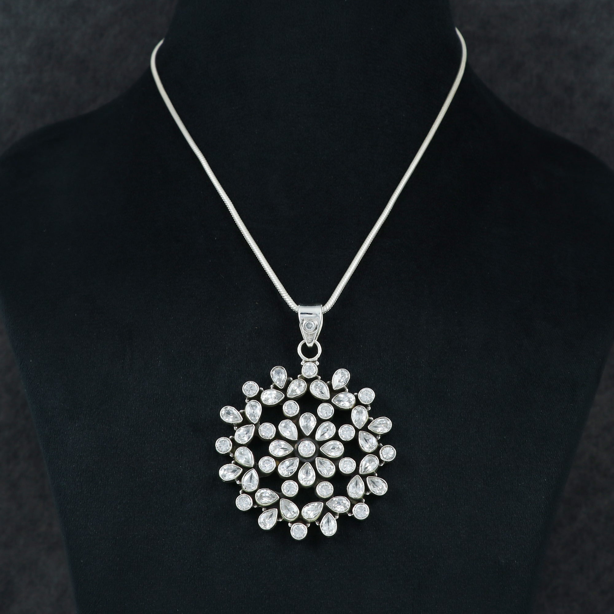 Sterling Silver Gemstone Pendant