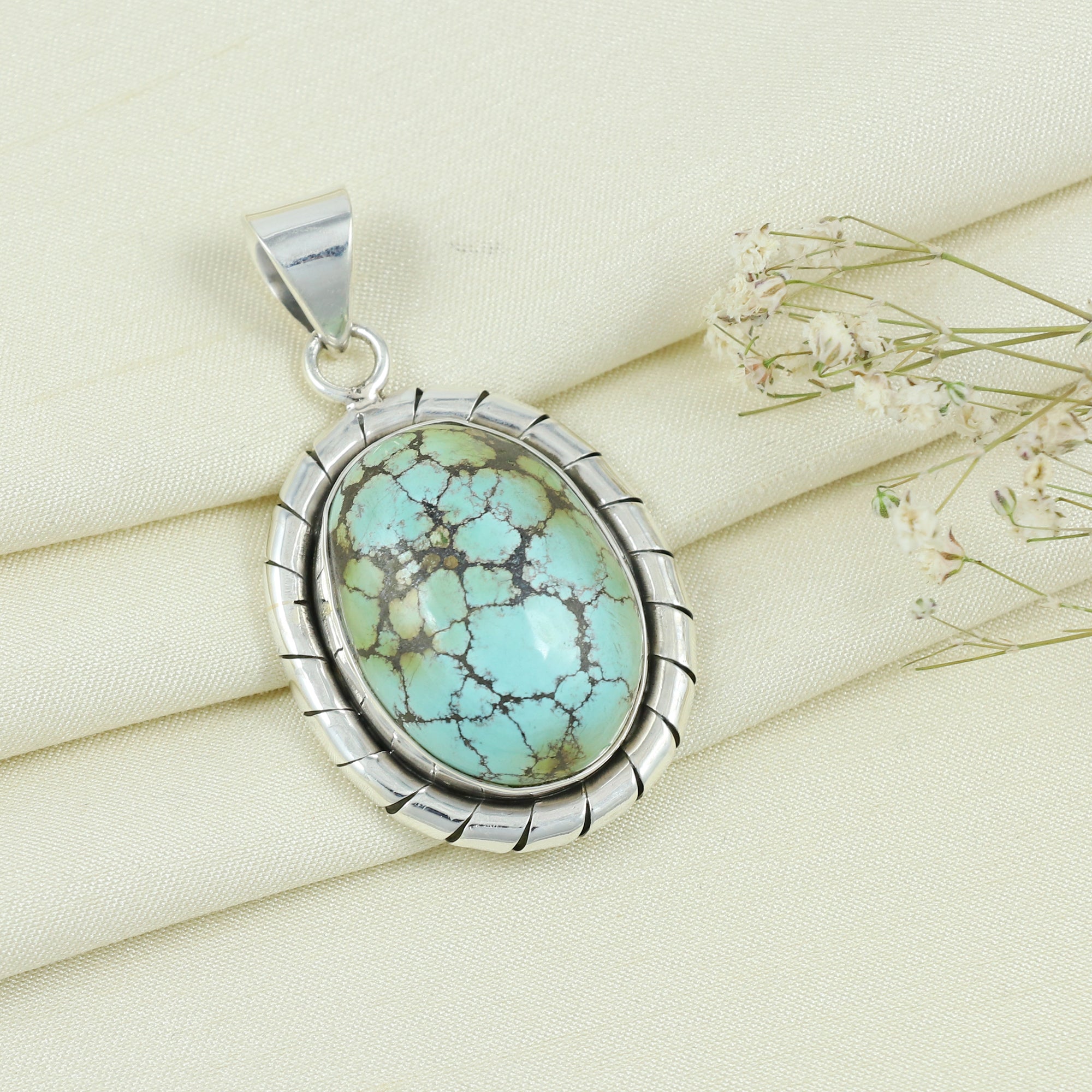 Sterling Silver Gemstone Pendant