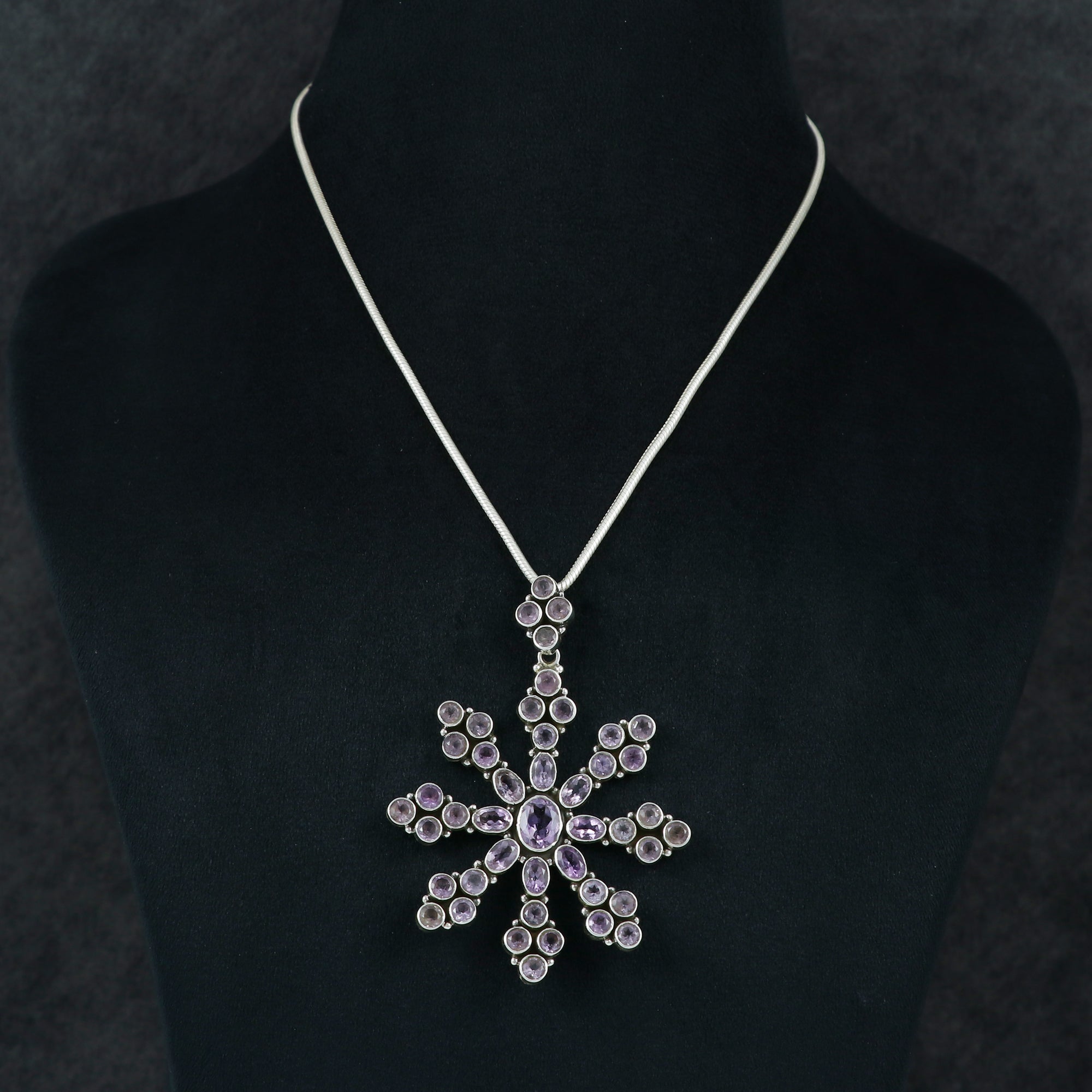 Sterling Silver Gemstone Pendant