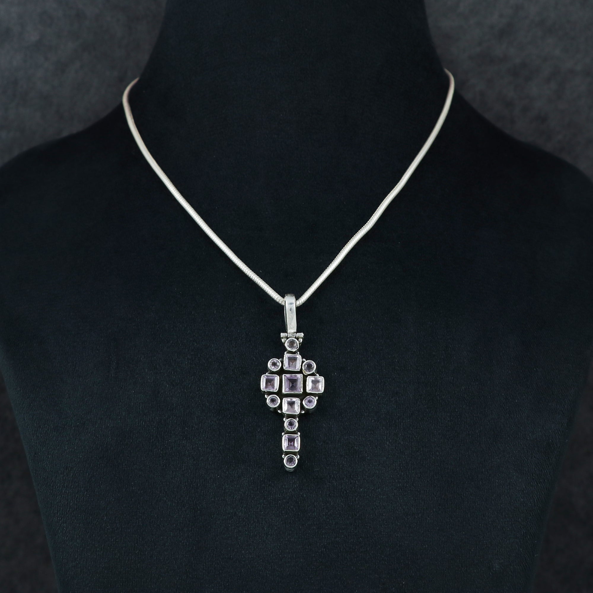 Sterling Silver Gemstone Pendant