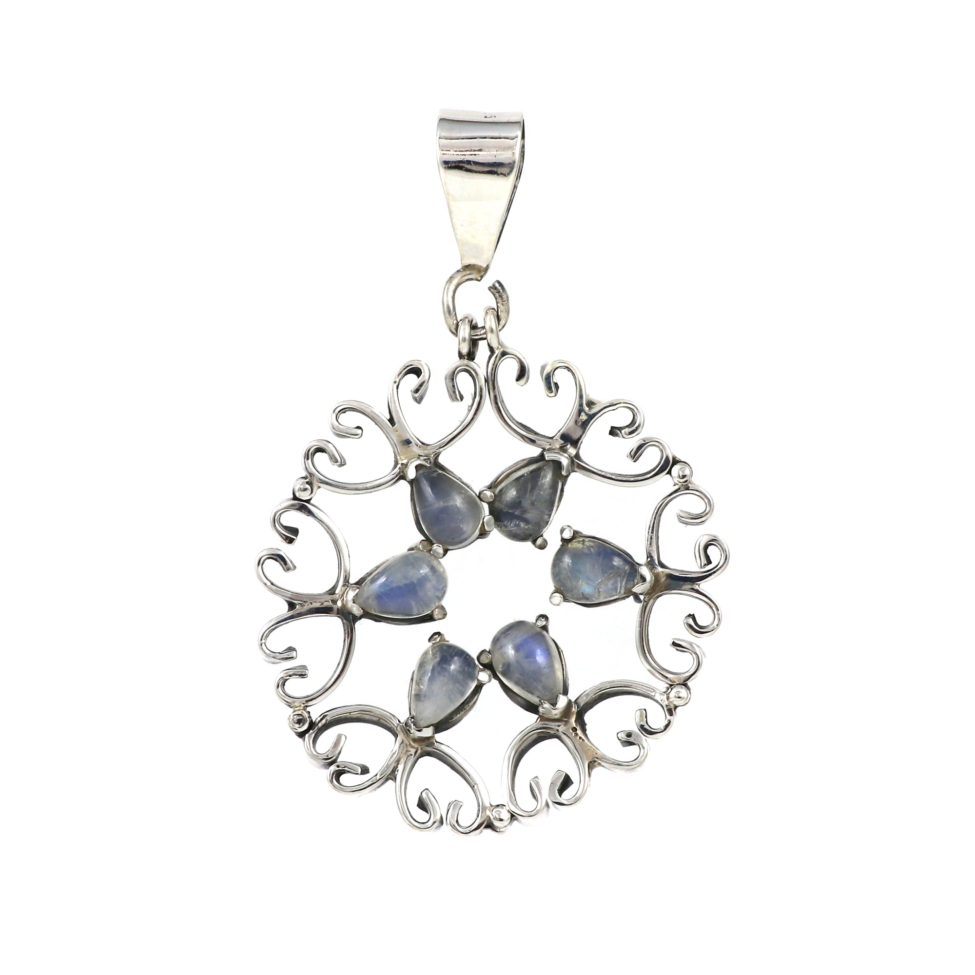Sterling Silver Gemstone Pendant