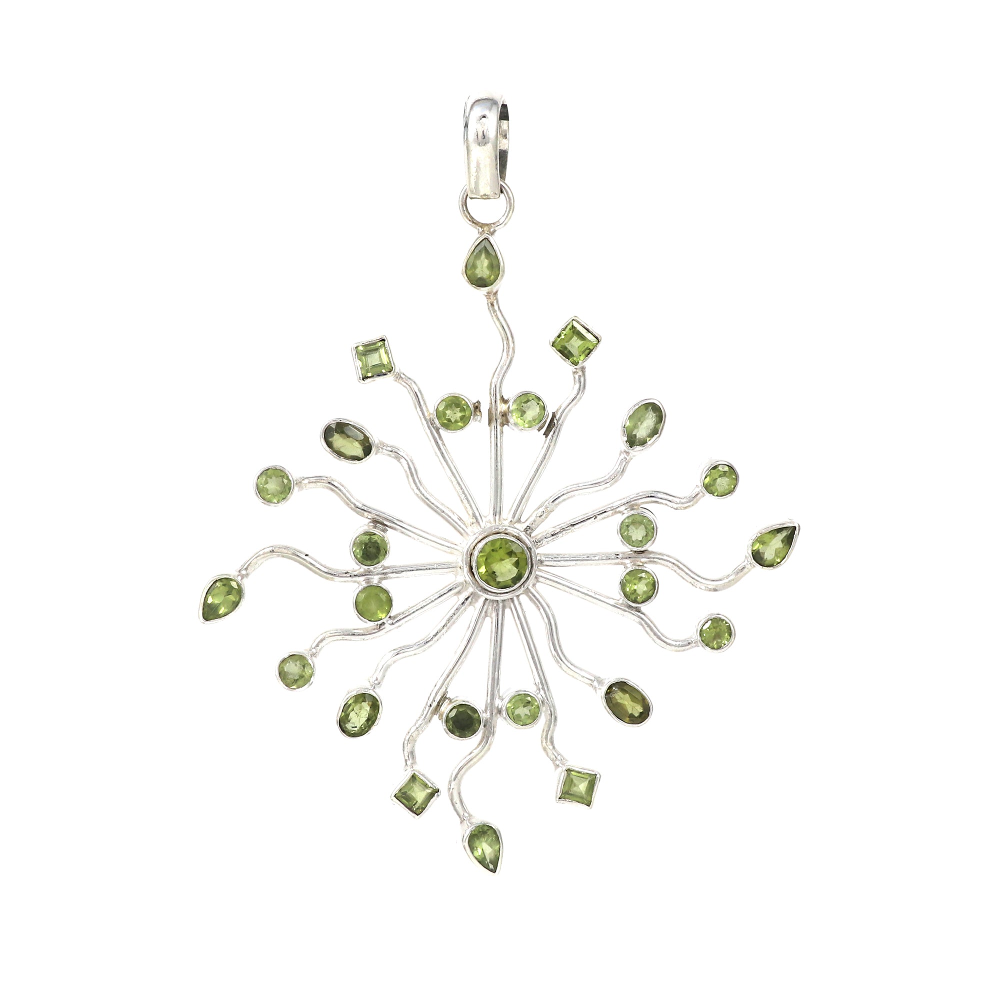 Sterling Silver Gemstone Pendant