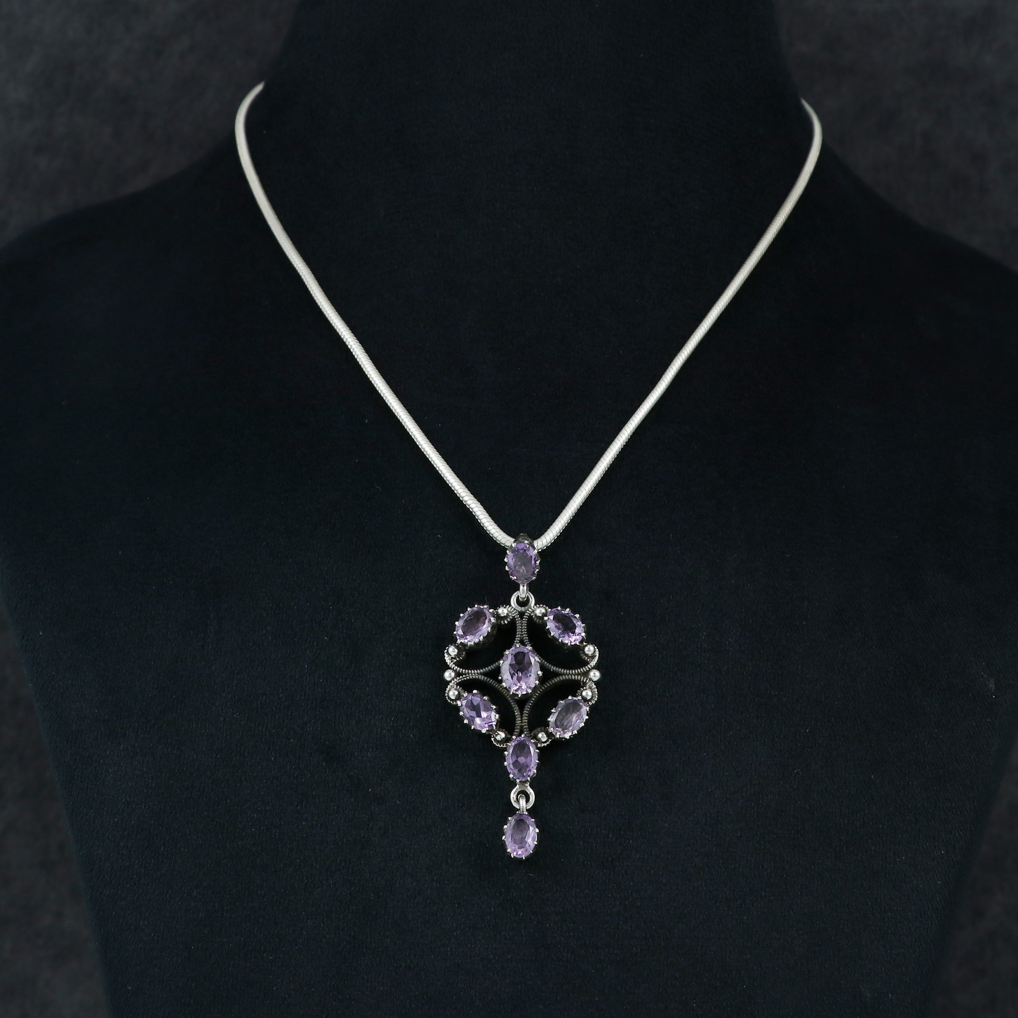 Sterling Silver Gemstone Pendant