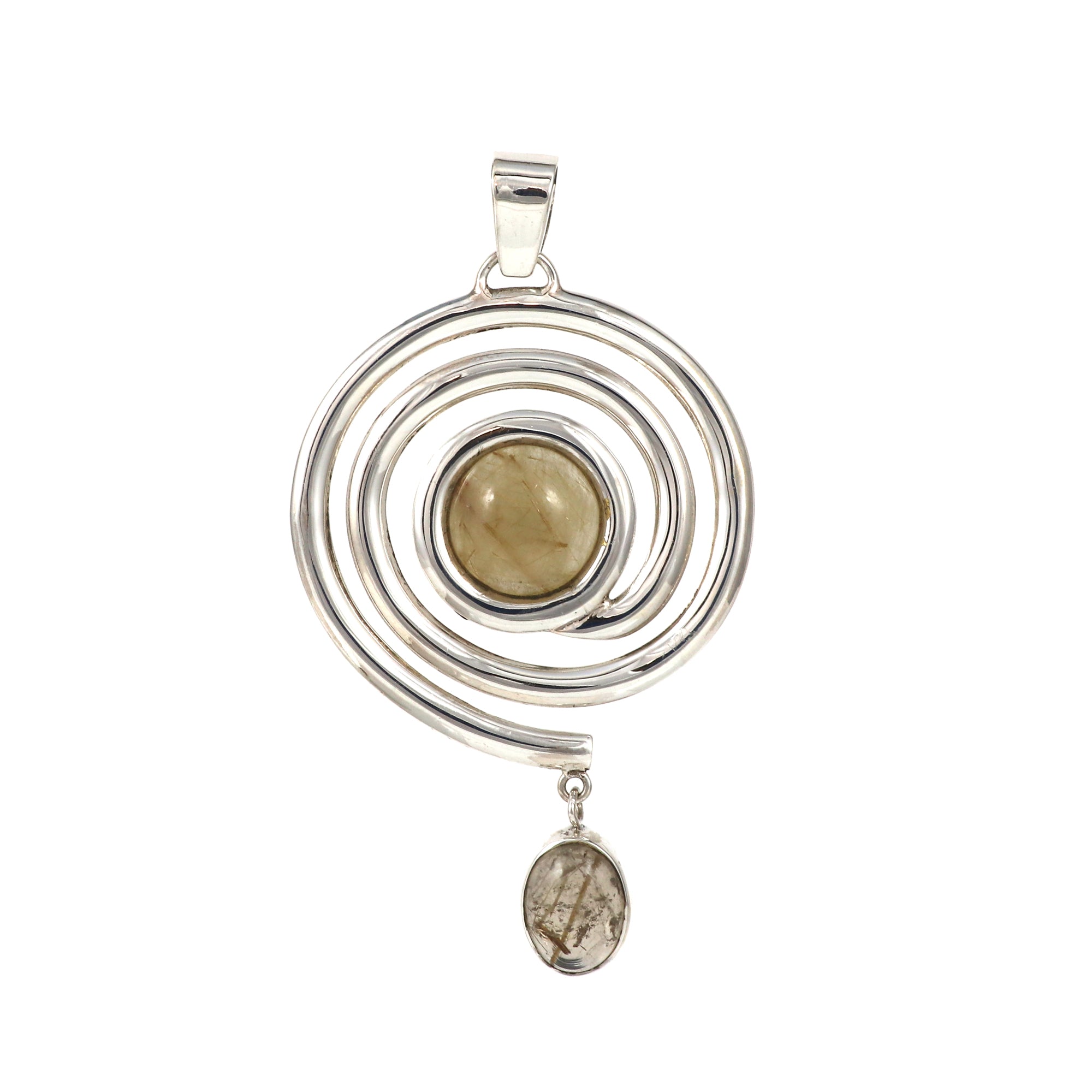 Sterling Silver Gemstone Pendant