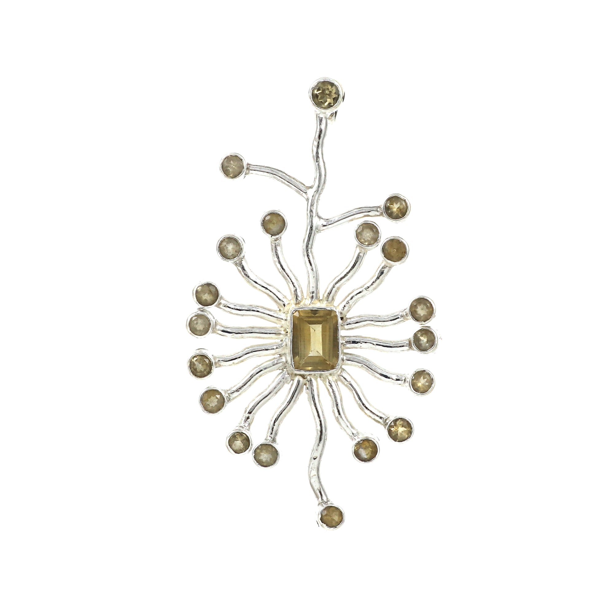 Sterling Silver Gemstone Pendant