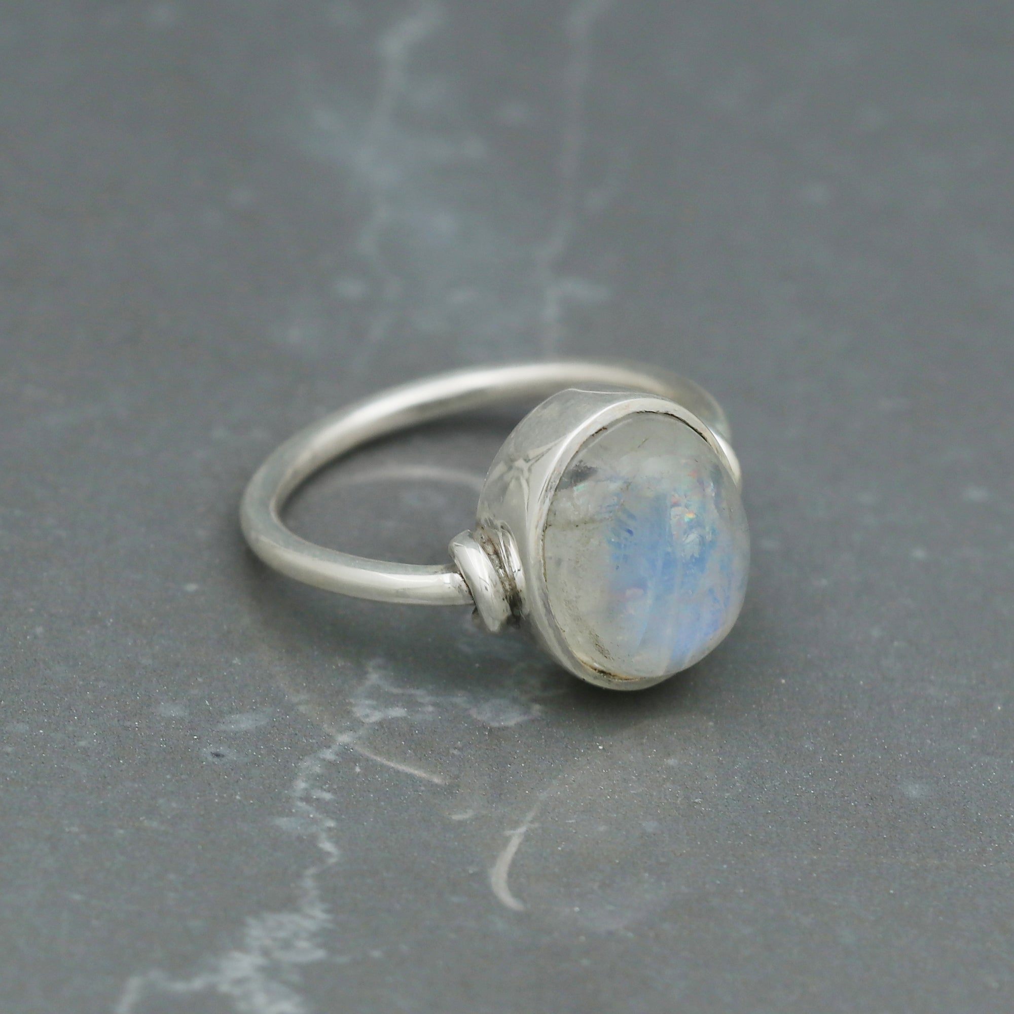 Classic Moonstone Ring