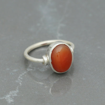 Classic Red Onyx Ring