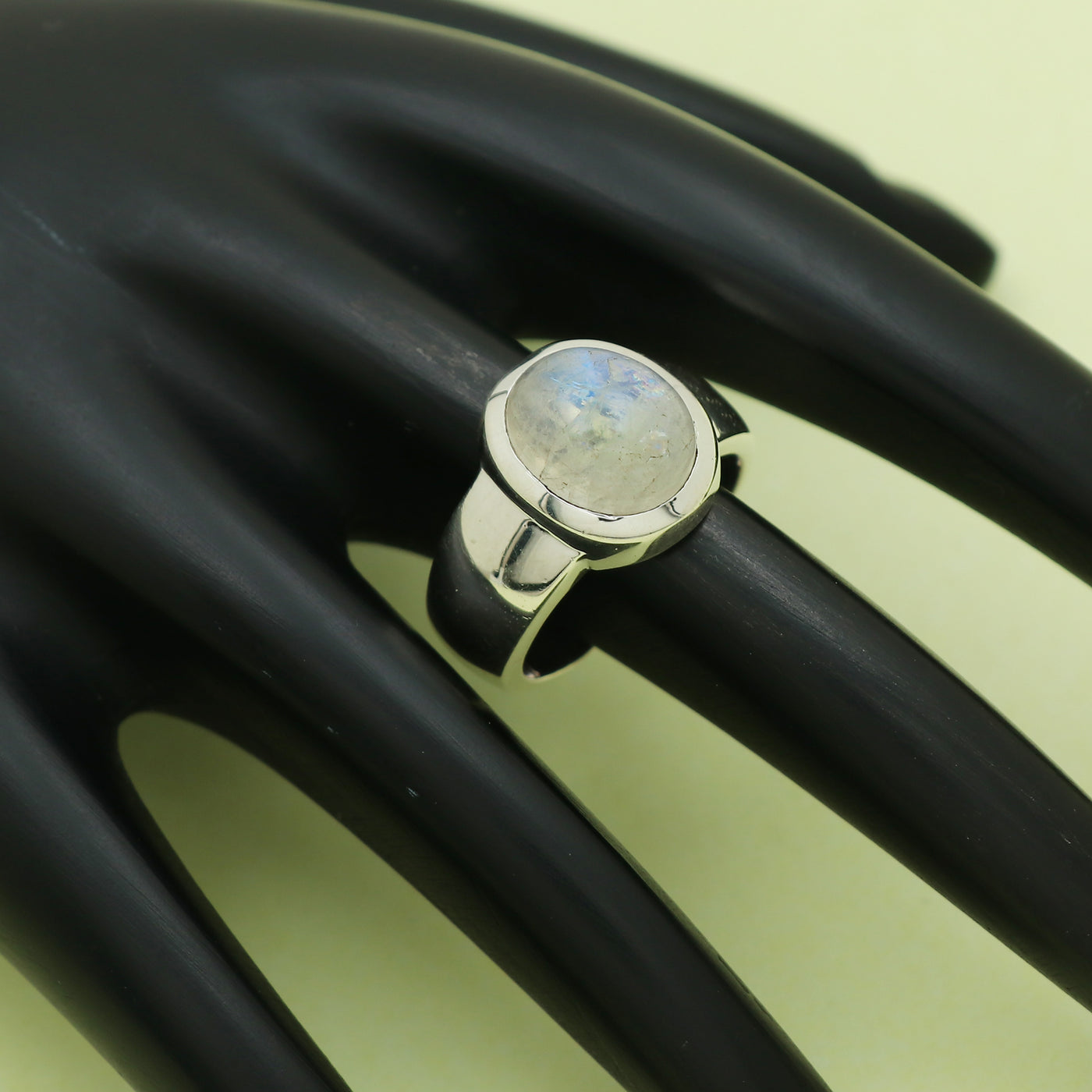 Classic Oval Moonstone Ring