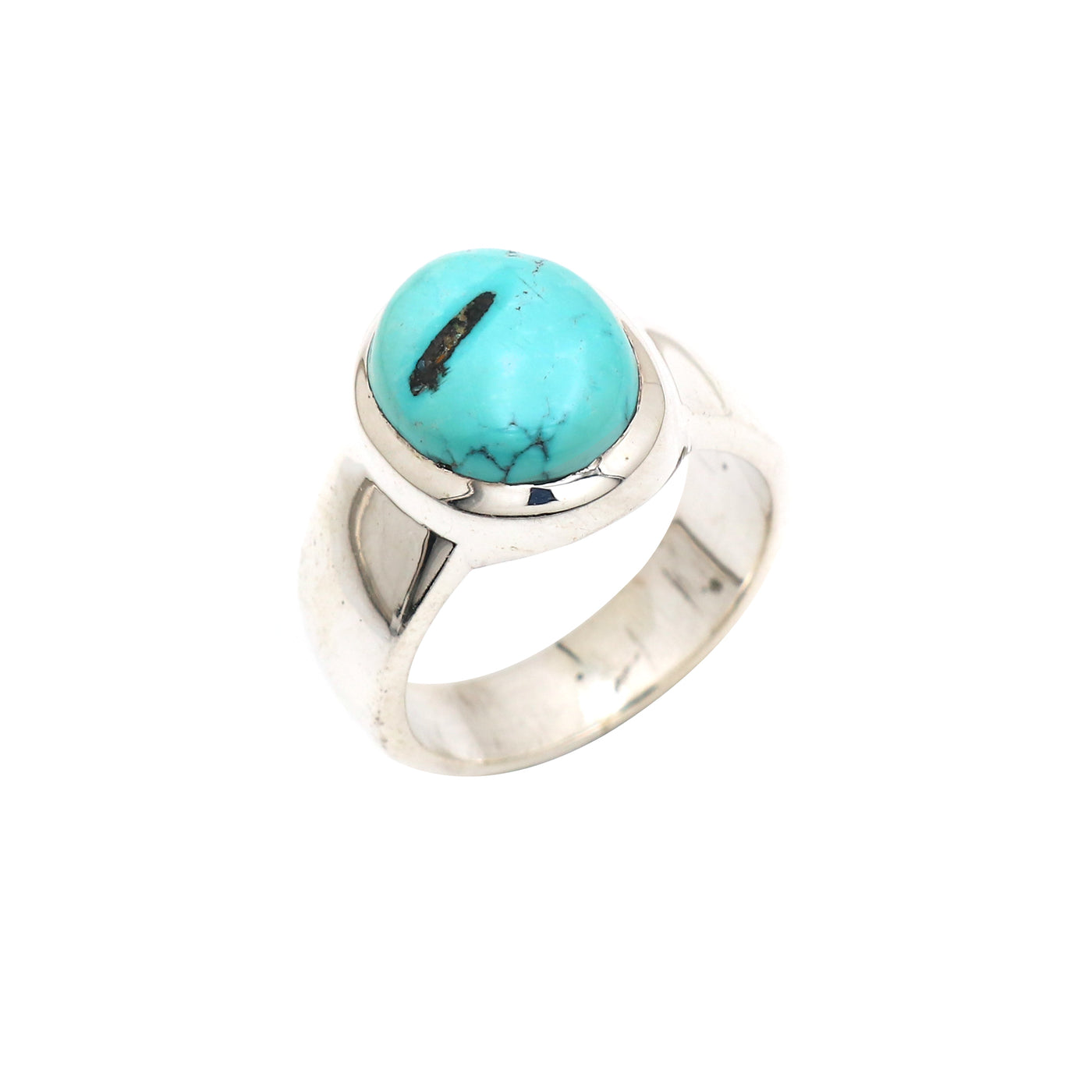 Classic Oval Turquoise Ring