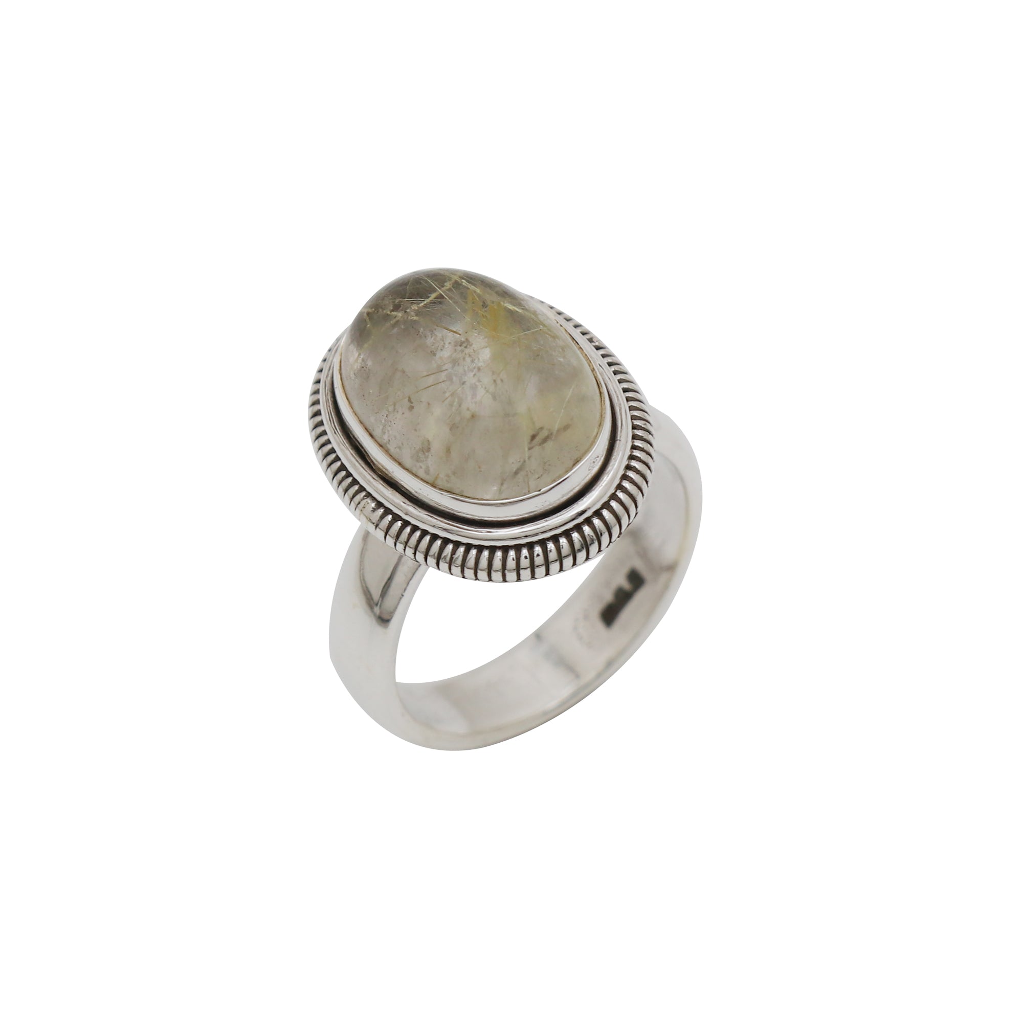 Golden Rutile Ring