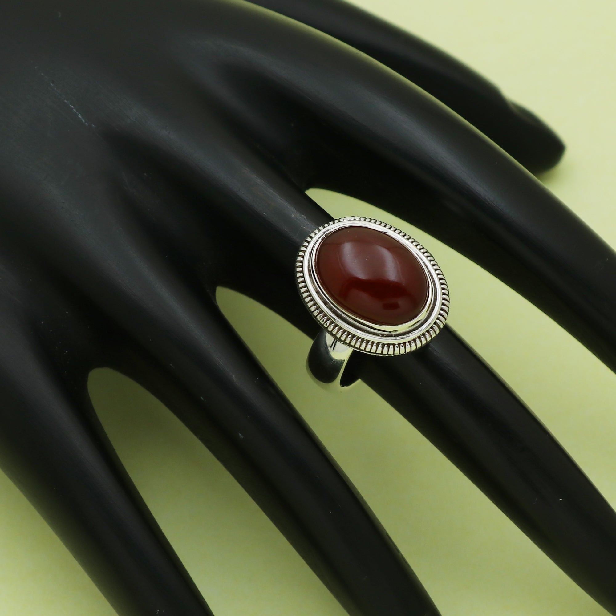 Red Onyx Ring