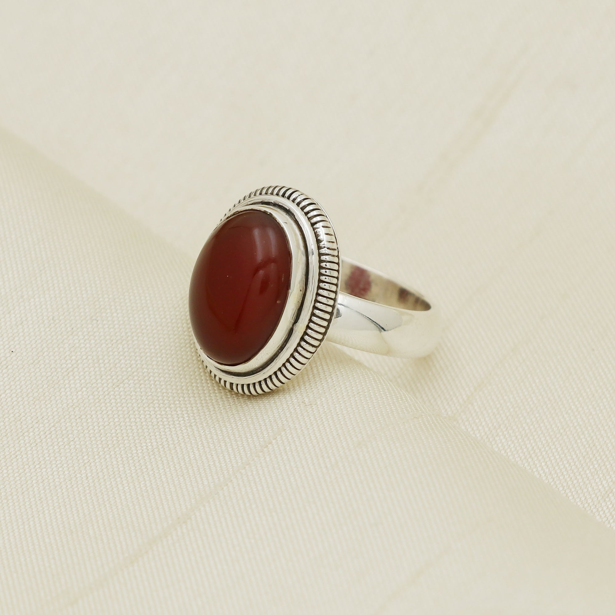 Red Onyx Ring