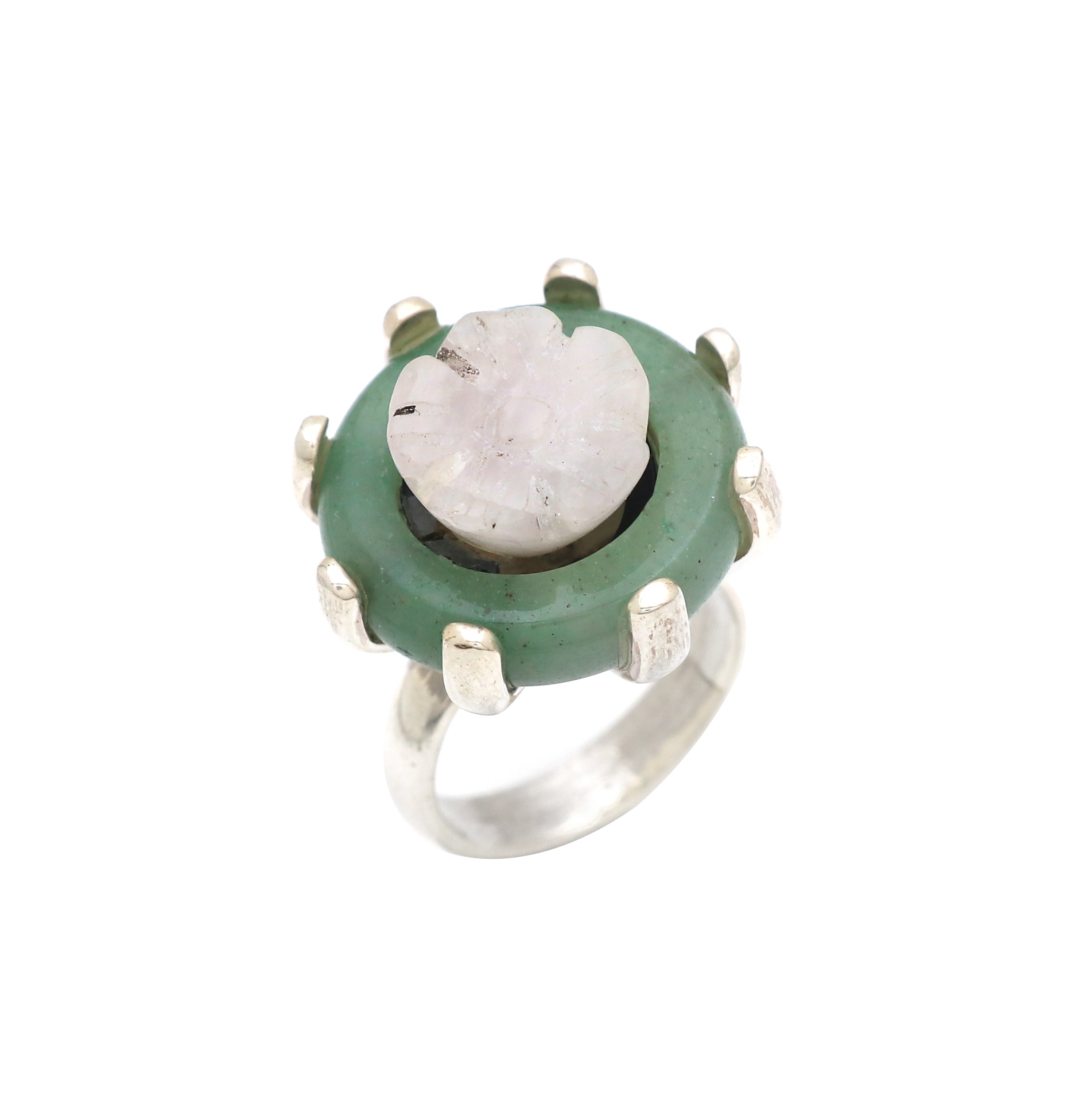 Earth Aquamarine Ring