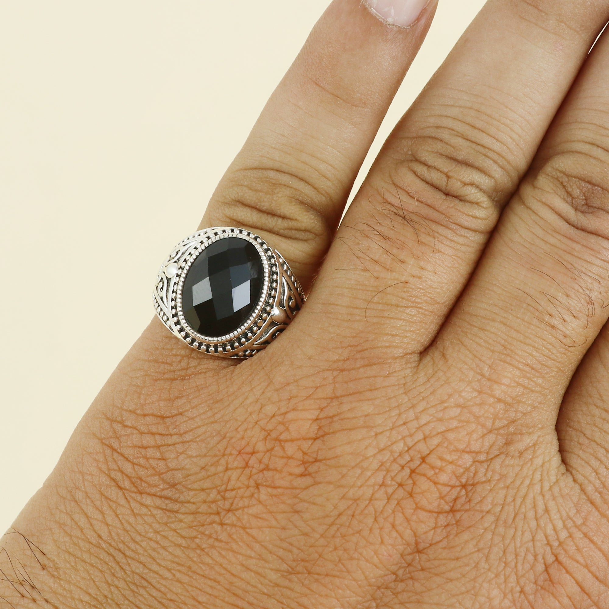 925 Sterling Silver Men's Ring