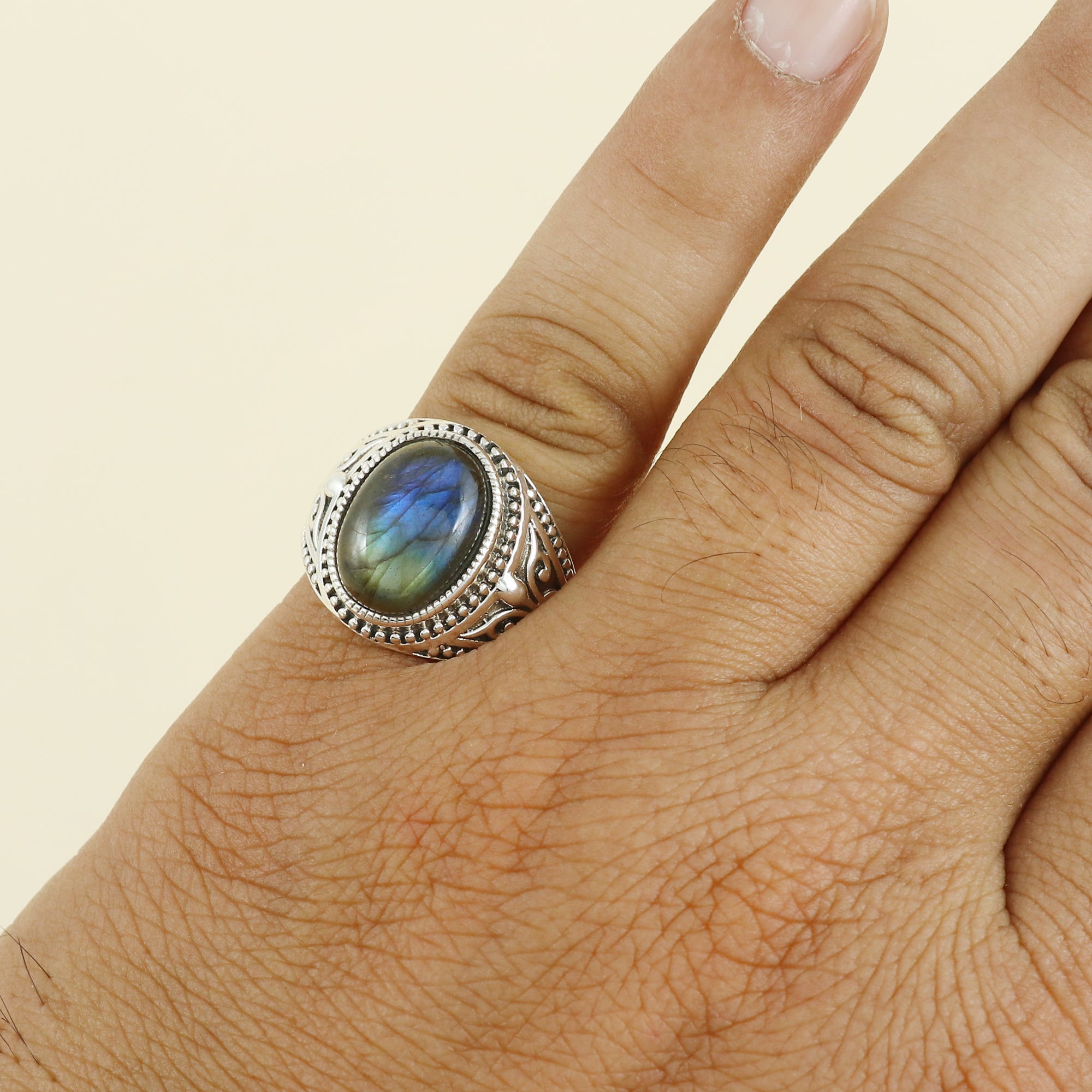 925 Sterling Silver Men's Ring