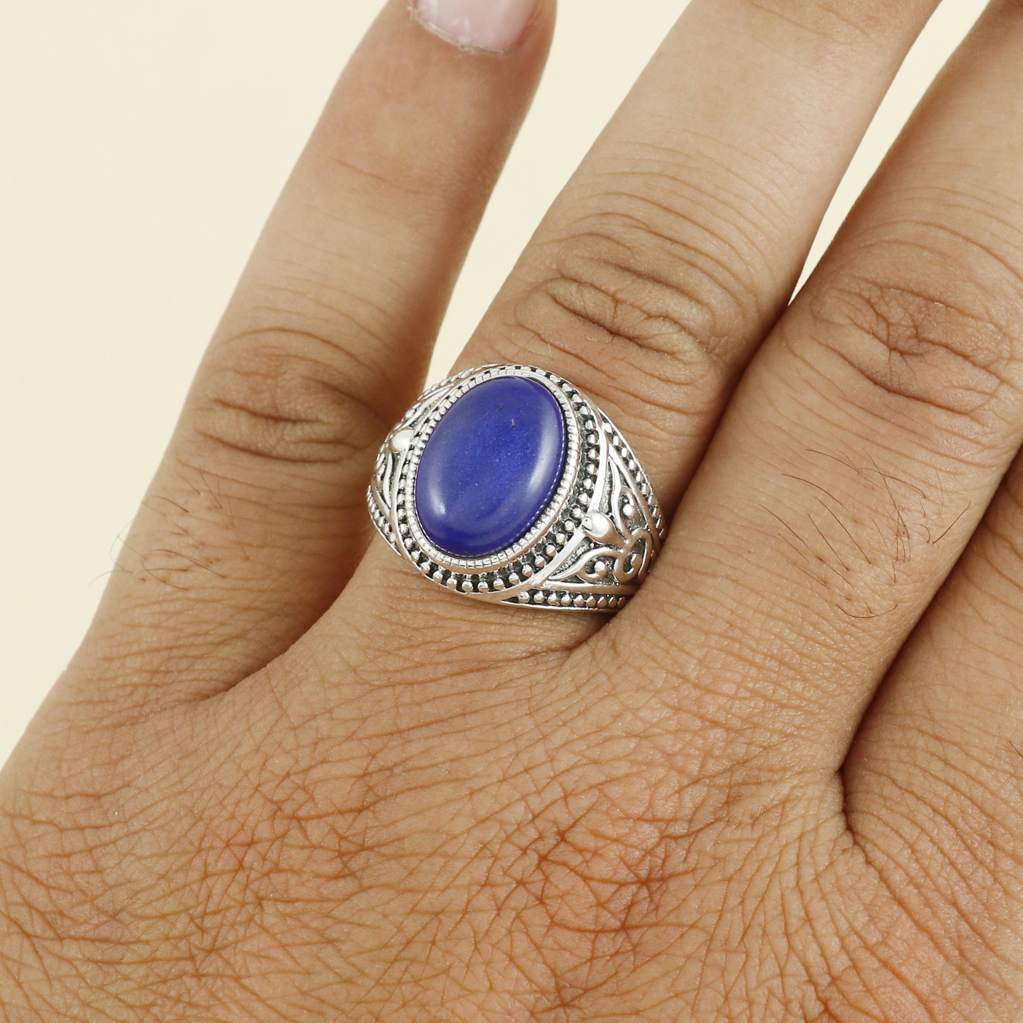 925 Sterling Silver Men's Ring