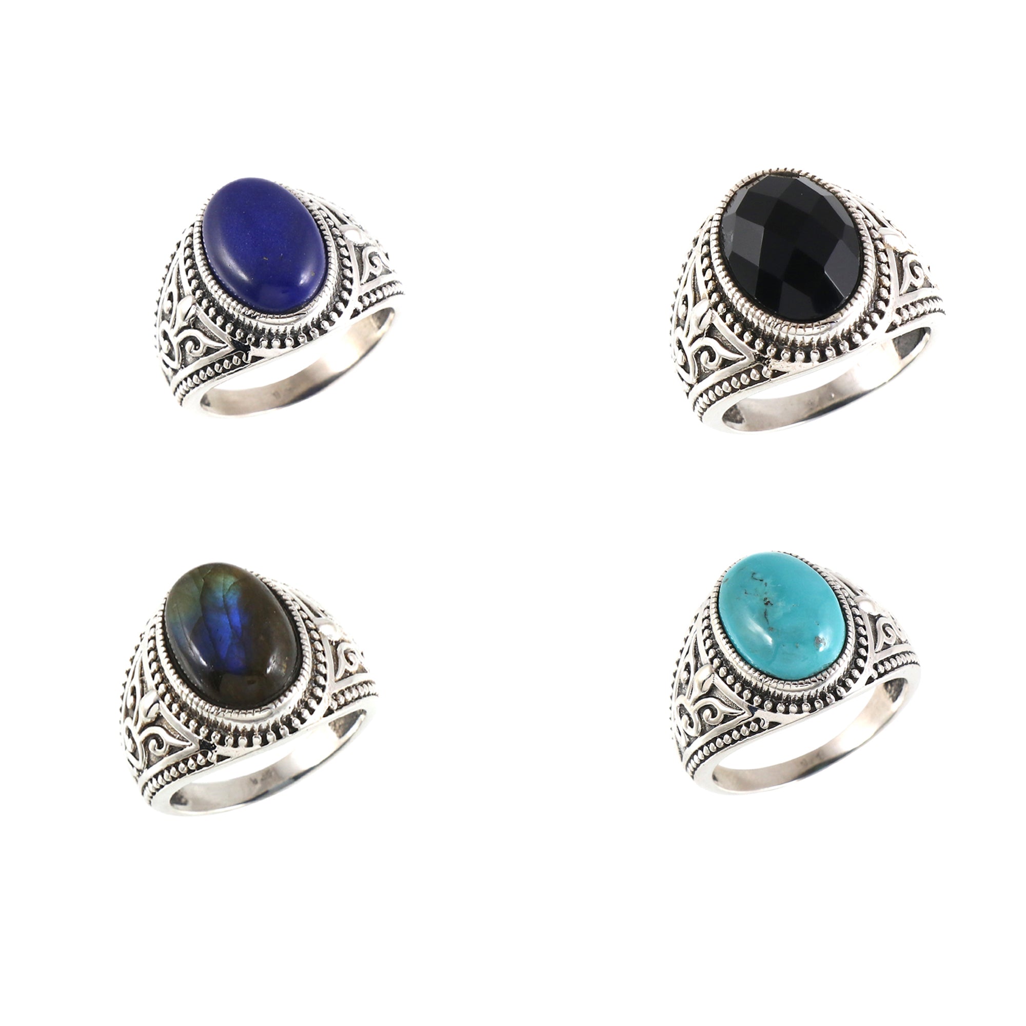 925 Sterling Silver Men's Ring