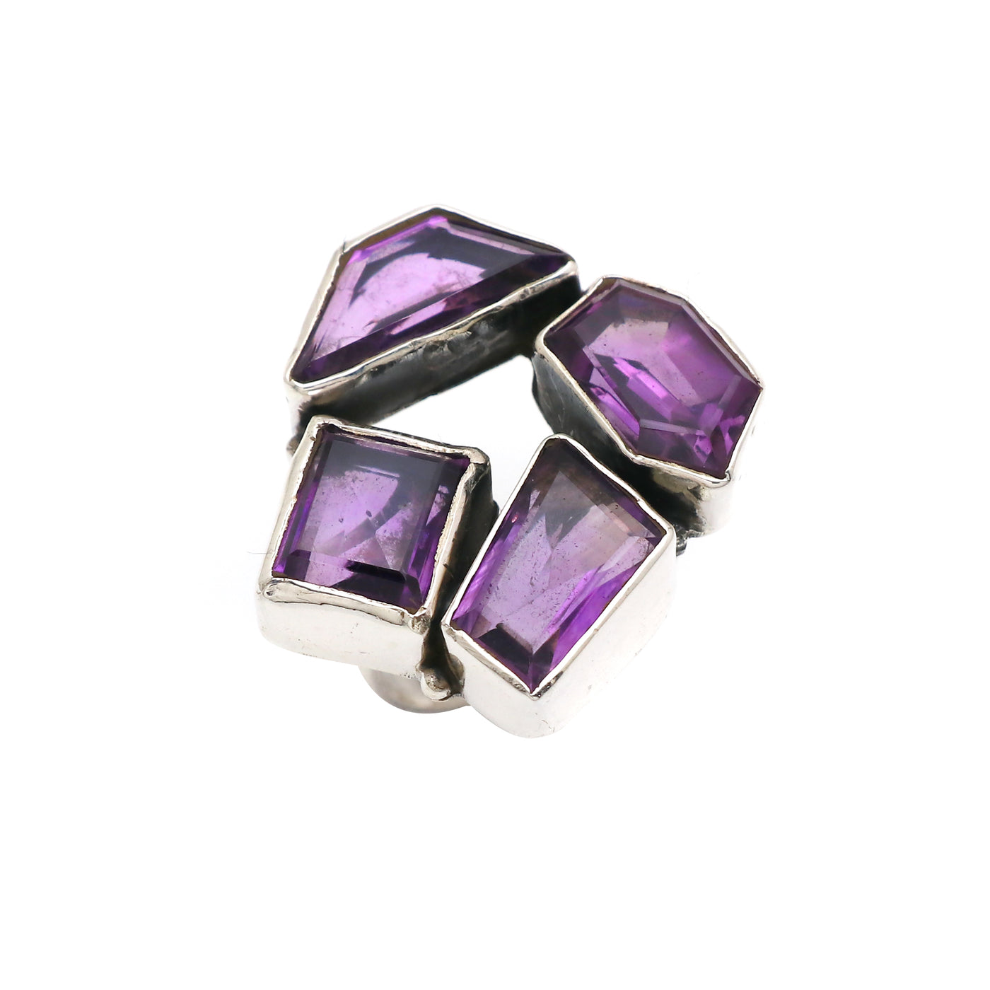Raw Amethyst Ring