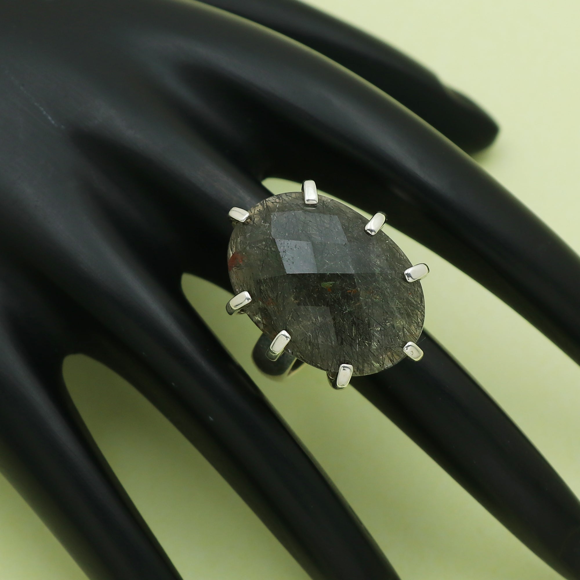 Oval Shape Gemstone Ring