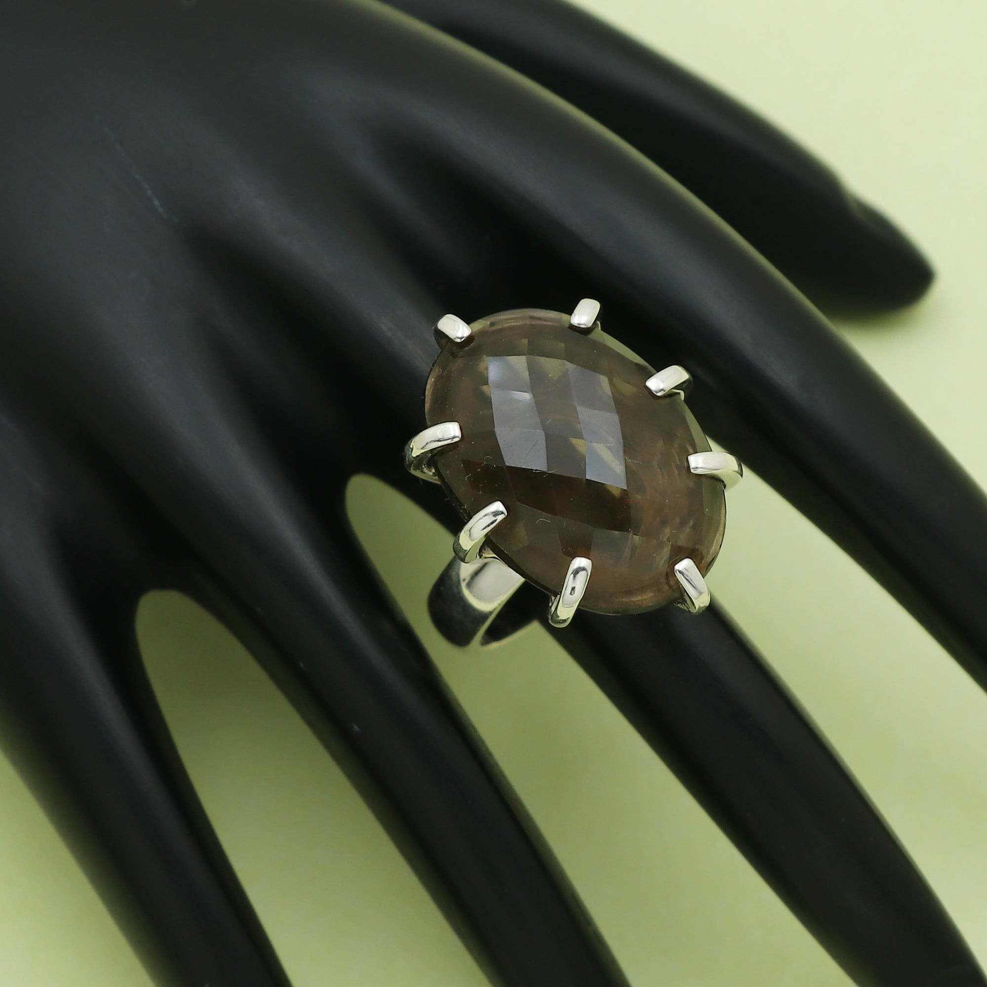 Oval Shape Gemstone Ring