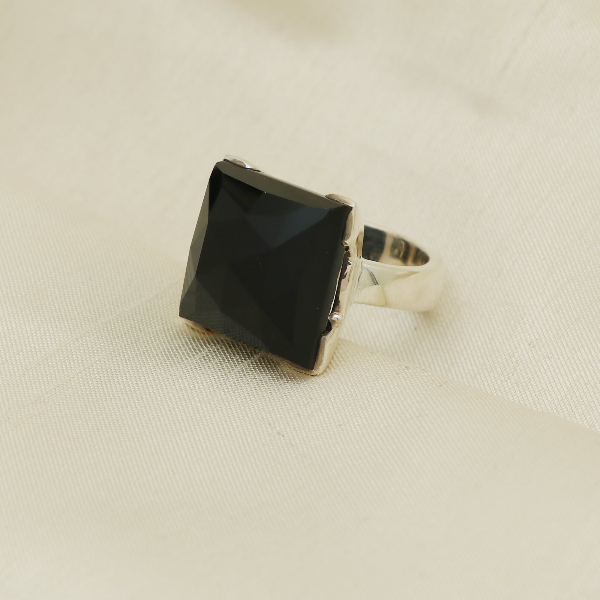 Square Cocktail Ring