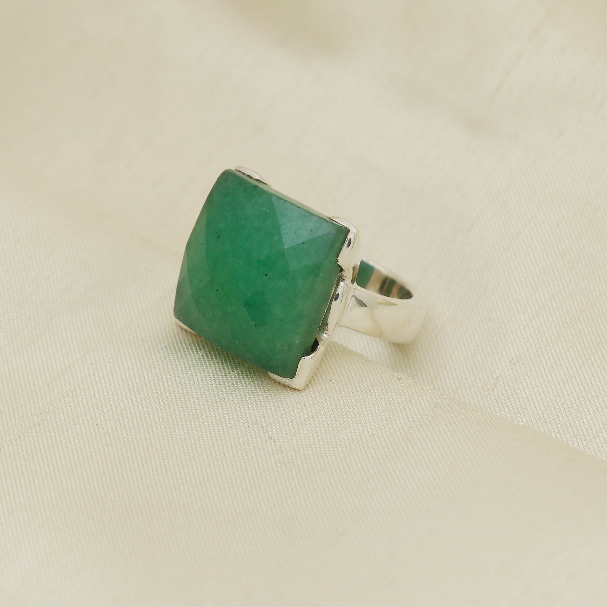 Square Cocktail Ring