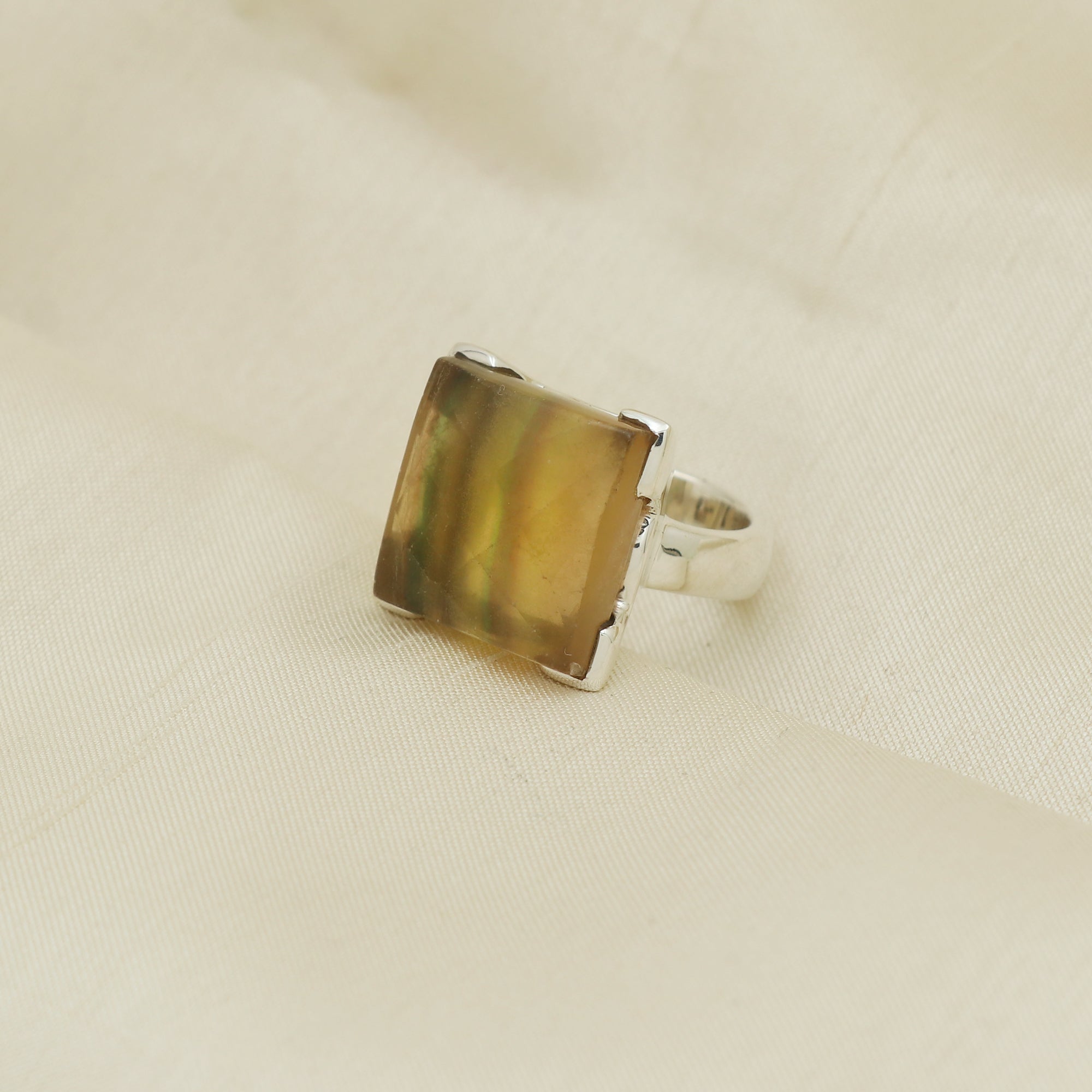 Square Cocktail Ring