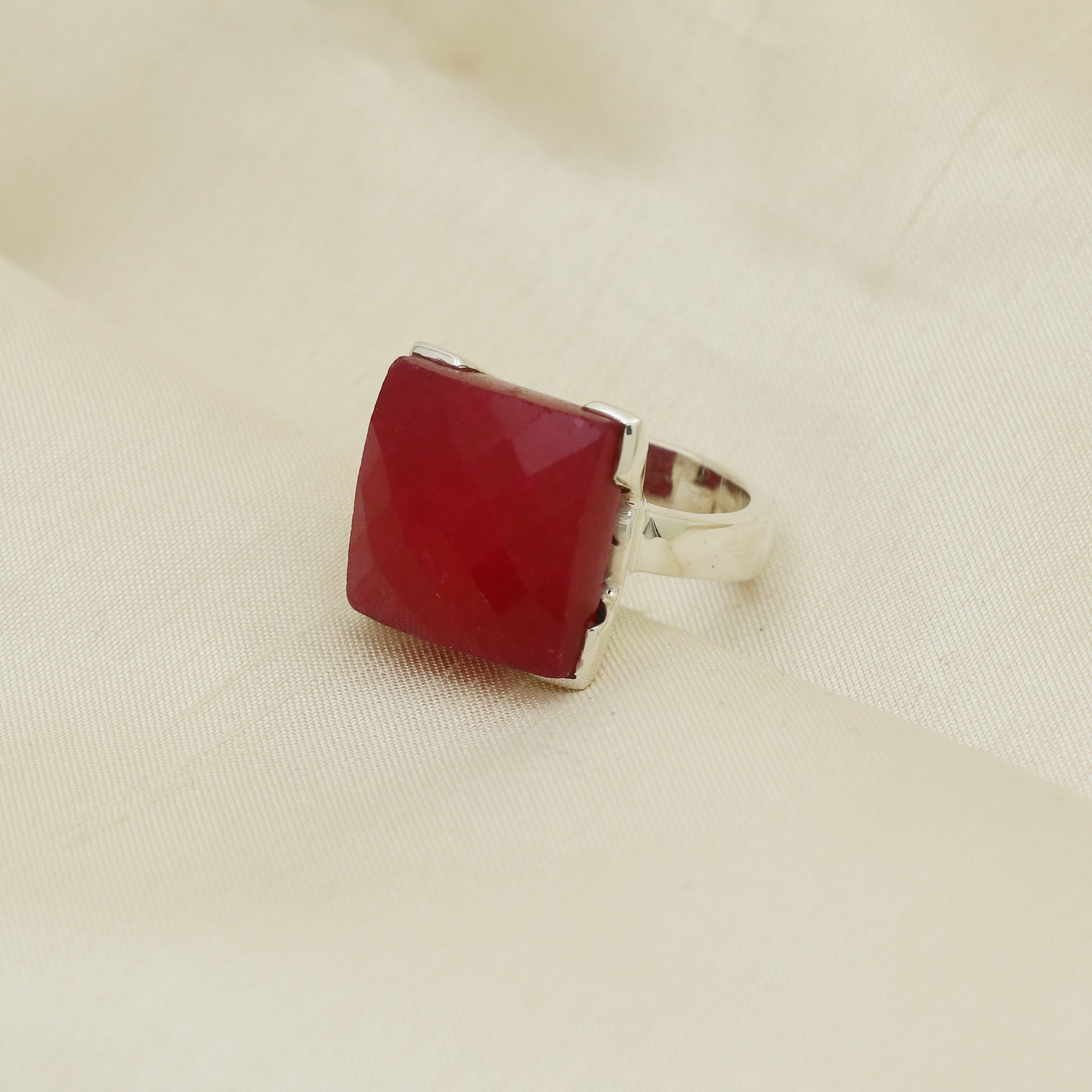 Square Cocktail Ring