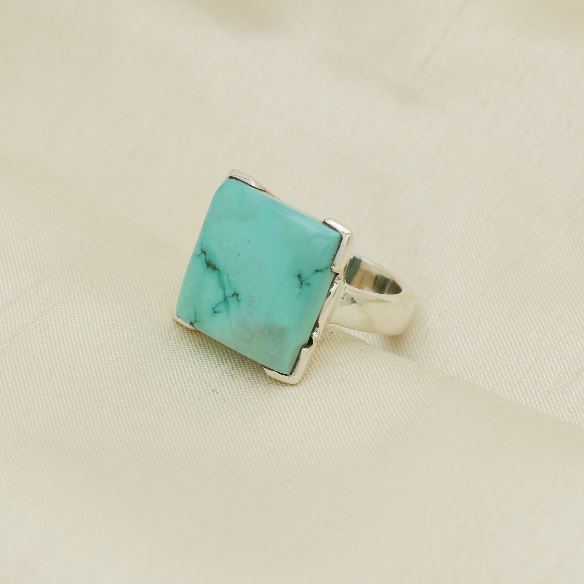 Square Cocktail Ring